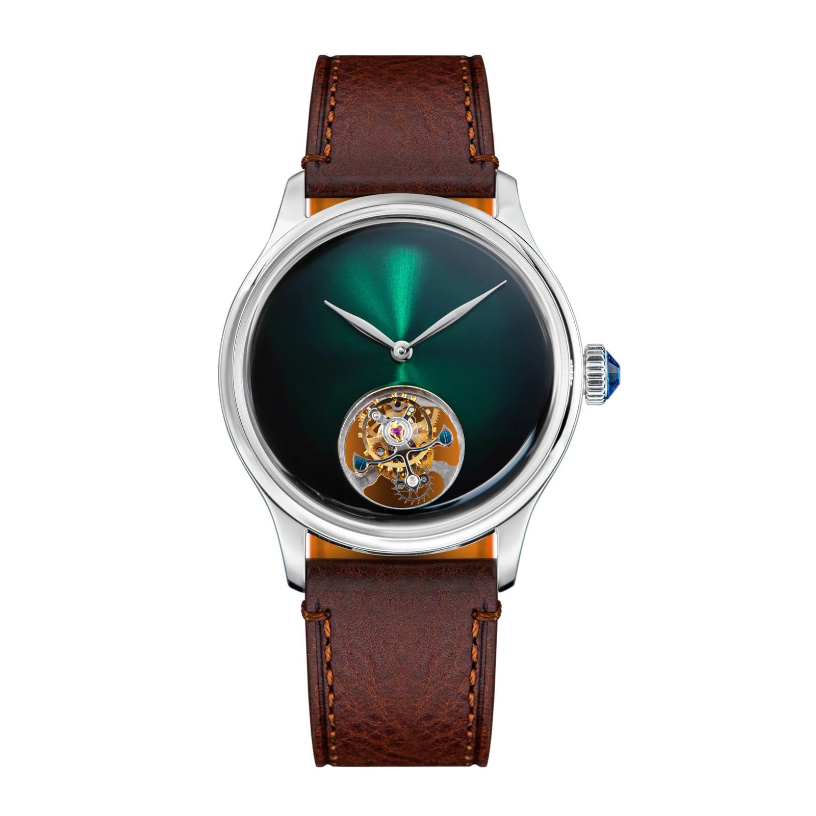 Sugess Tourbillon Master S454 Stainless Steel Green Dial