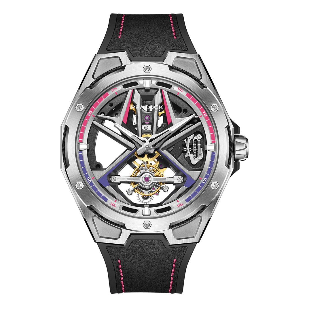 Peacock Peacock Top Racing Tourbillon Watch