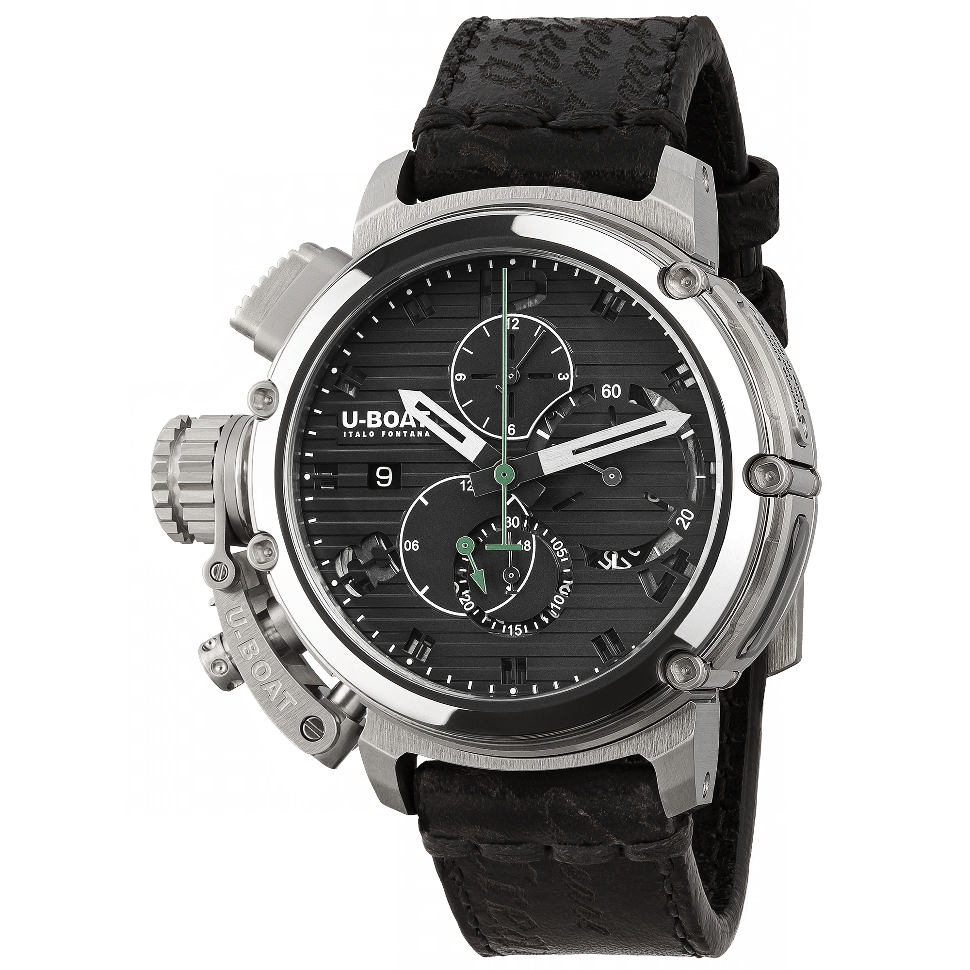 U-Boat CHIMERA 46MM CHRONO SS NERO
