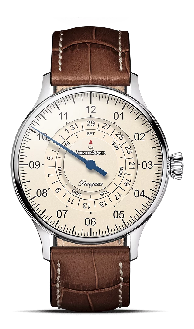 MeisterSinger Pangaea Day Date – Elfenbein