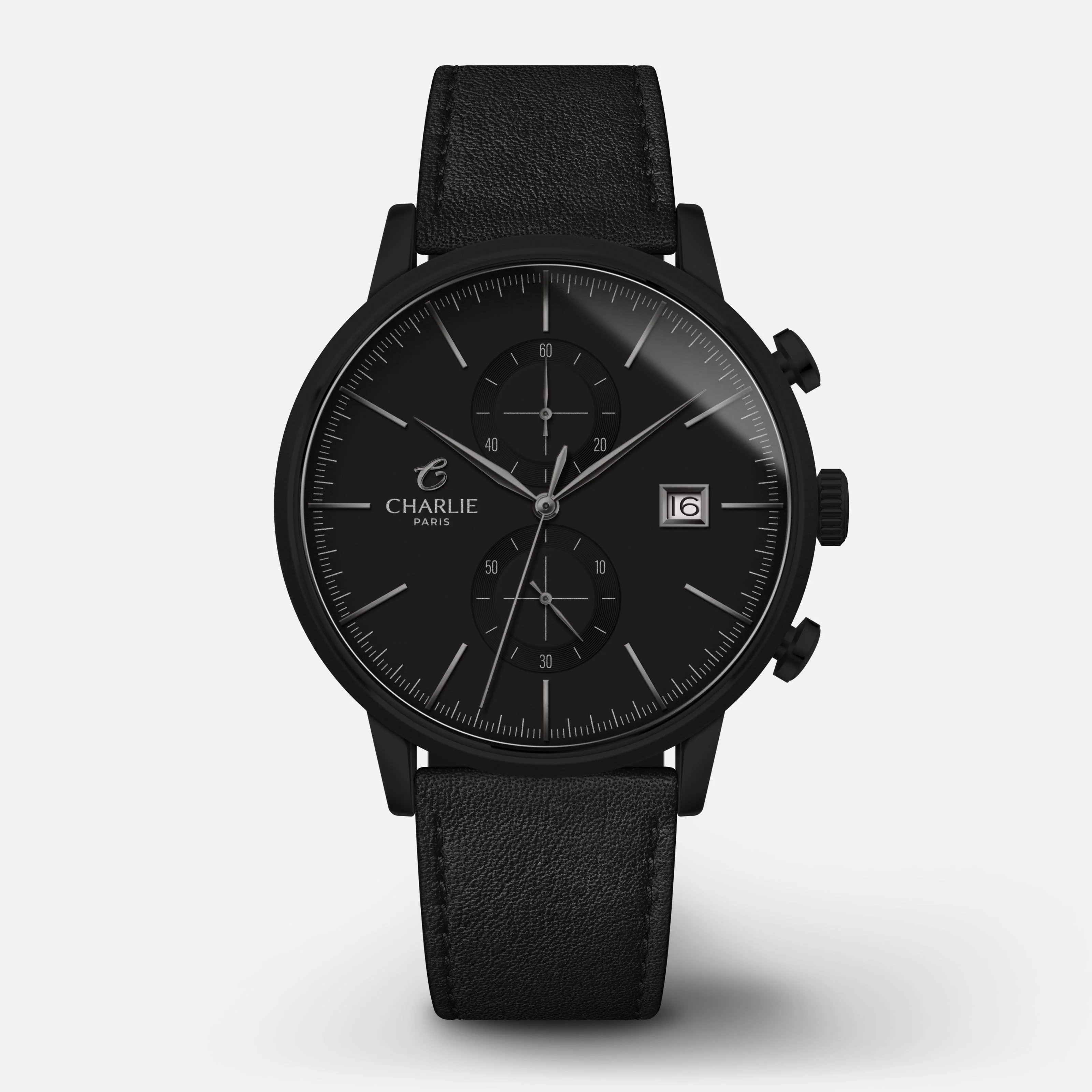 Charlie Paris HORIZON - Chronographe - Blackbird