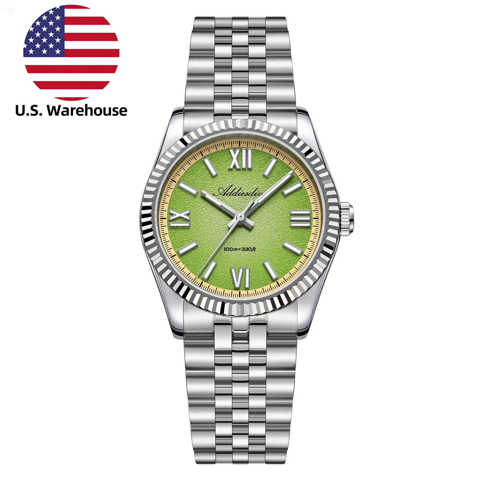 Addiesdive U.S. Warehouse -ADDIESDIVE 36mm VH31 Summer Edition Quartz Watch AD2535