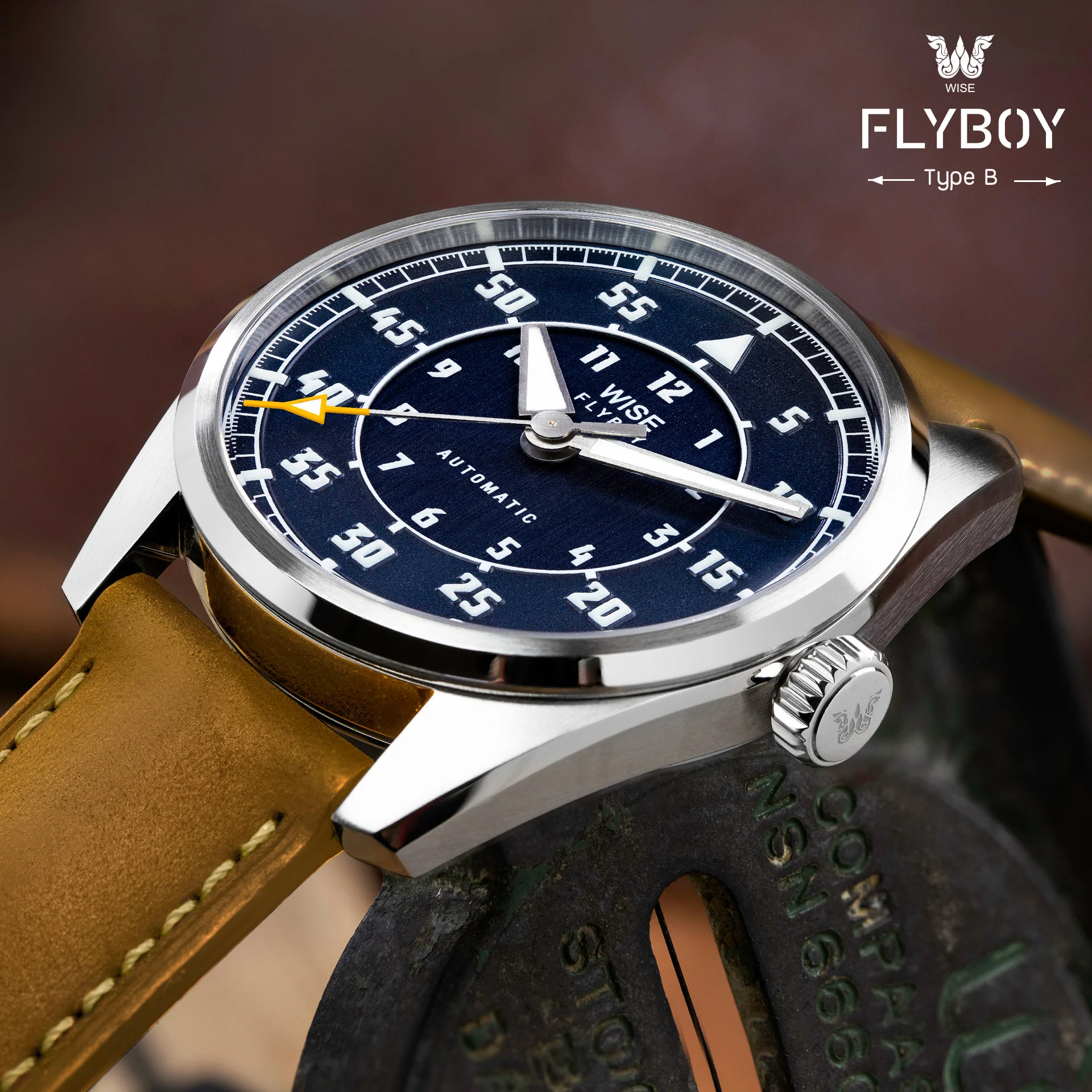 WISE FLYBOY FLB-13 Type B Stainless Steel 904L