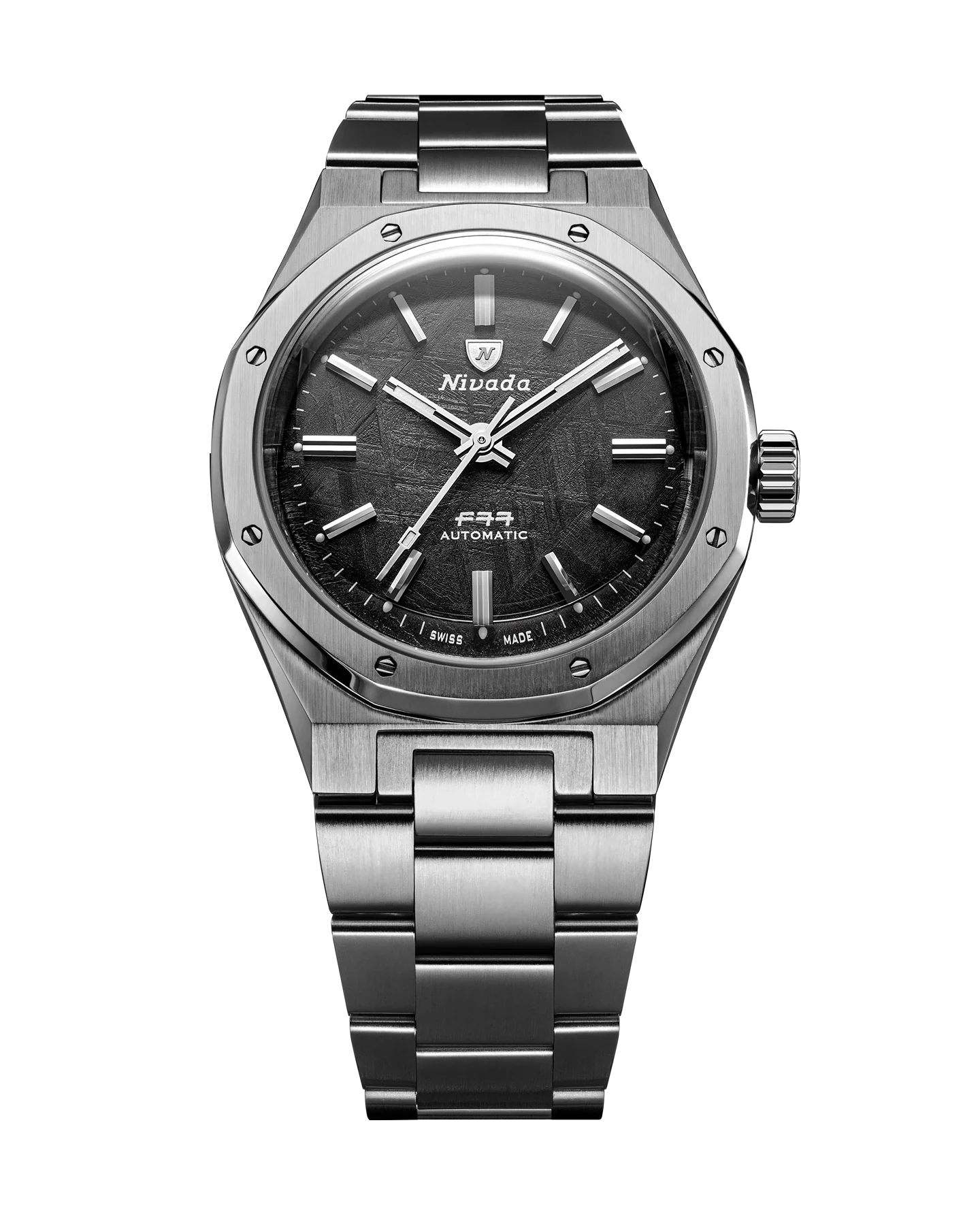 Nivada Grenchen F77 TITANIUM METEORITE MK1 - 37MM