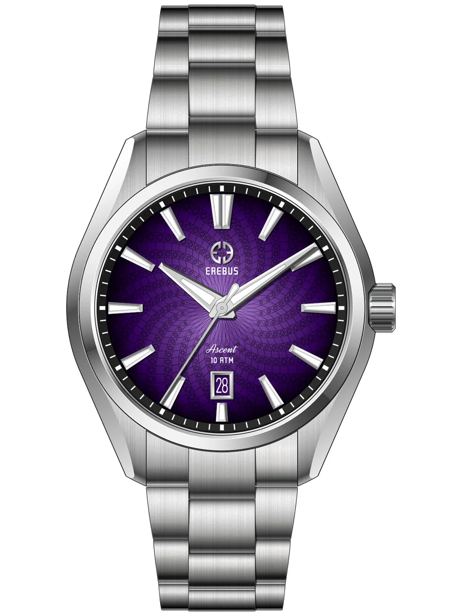 Erebus Watches ASCENT 41 Purple Helix