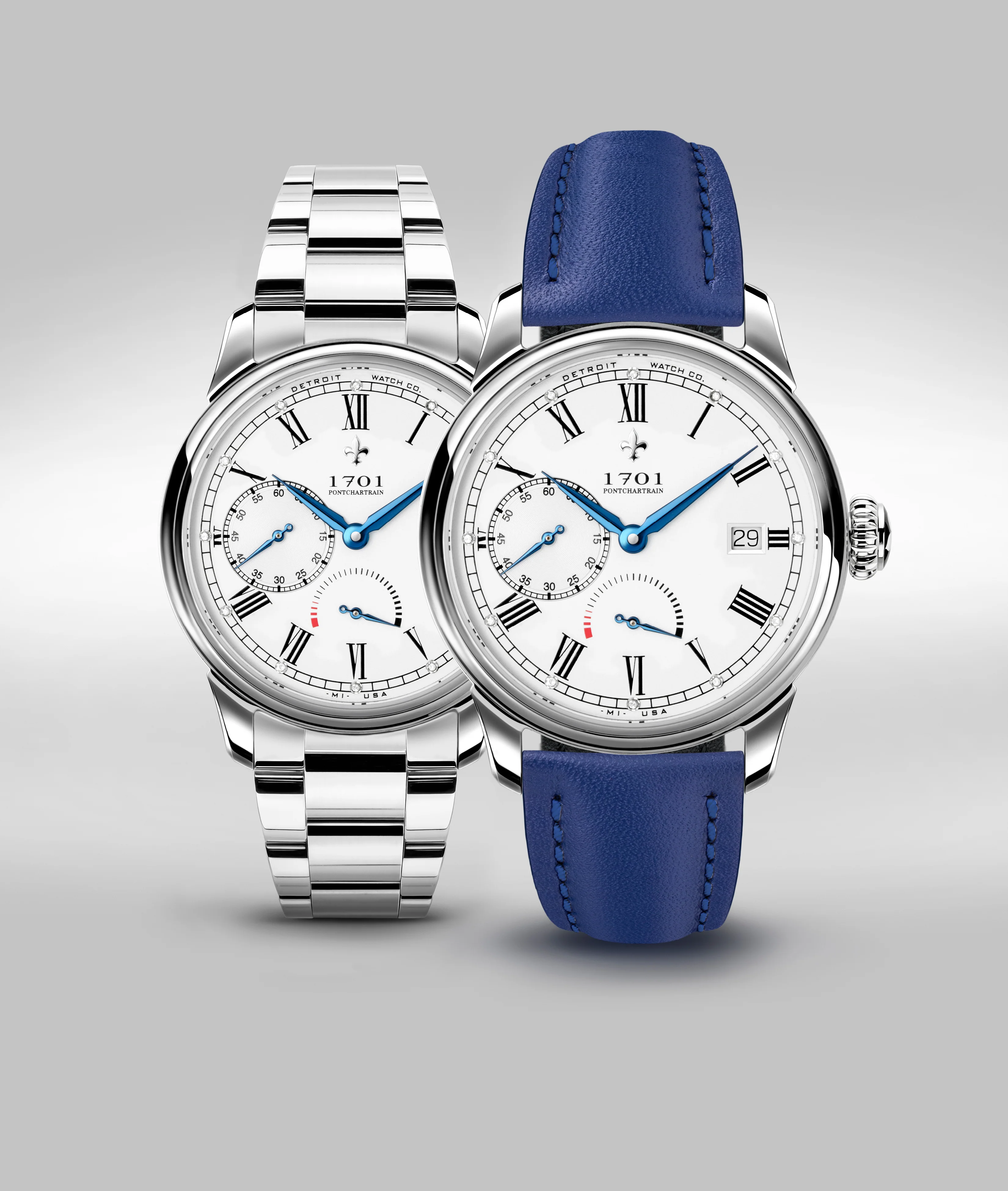 Detroit Watch Company 39mm Women's 1701 Power Reserve Exhibition