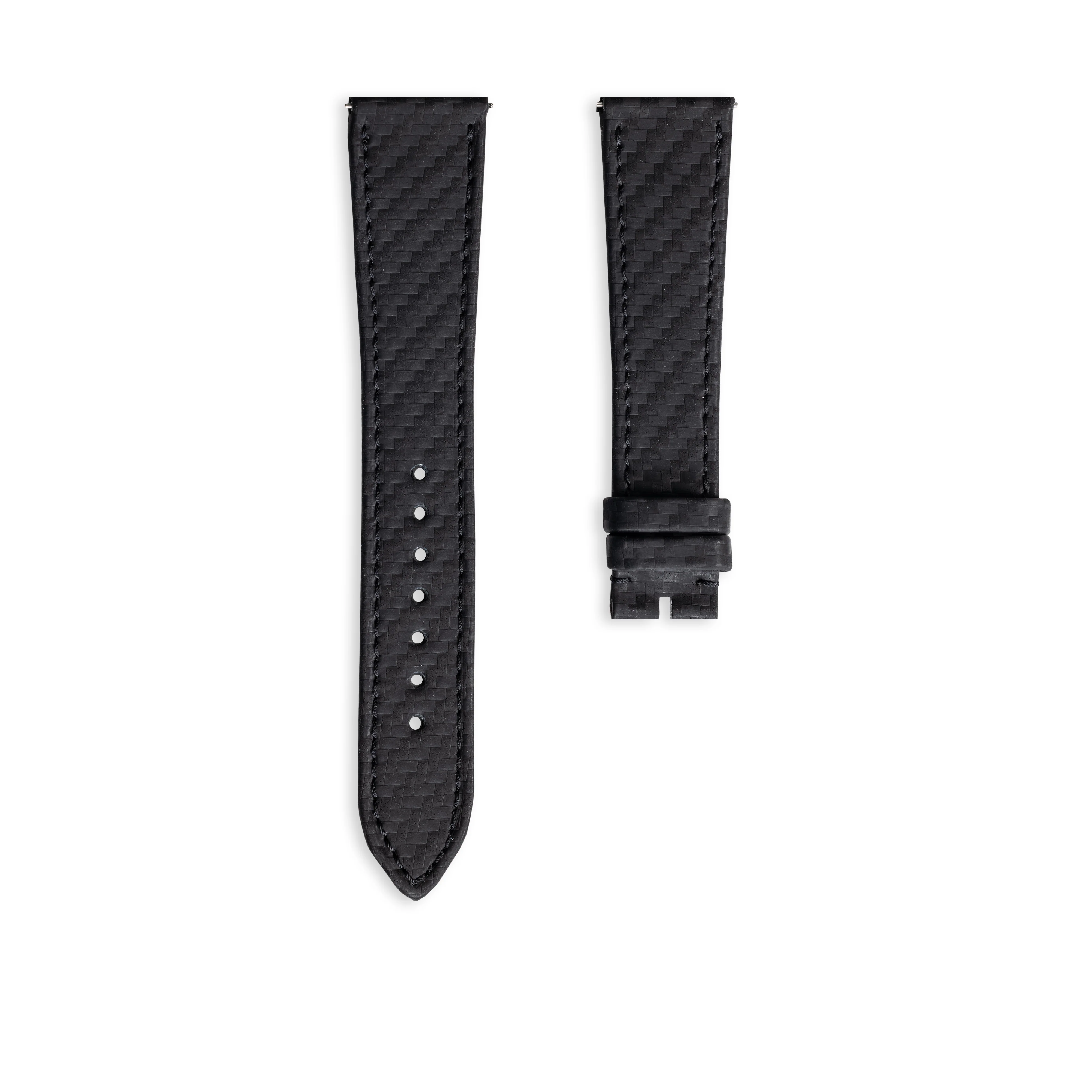 Vulcain Black Carbon Leather 38,3MM
