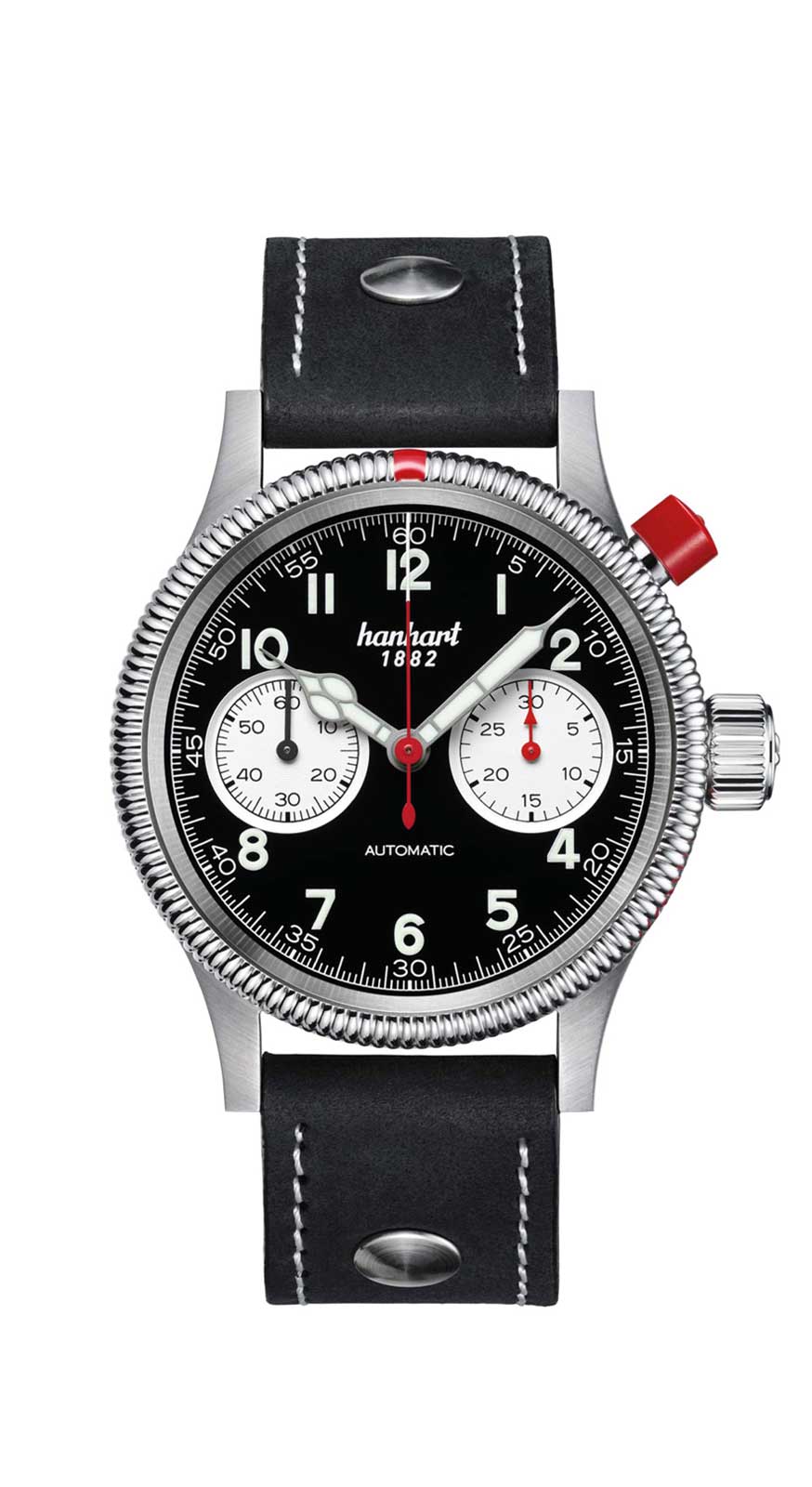 Hanhart PIONEER Mk I Reverse Panda, 40 mm