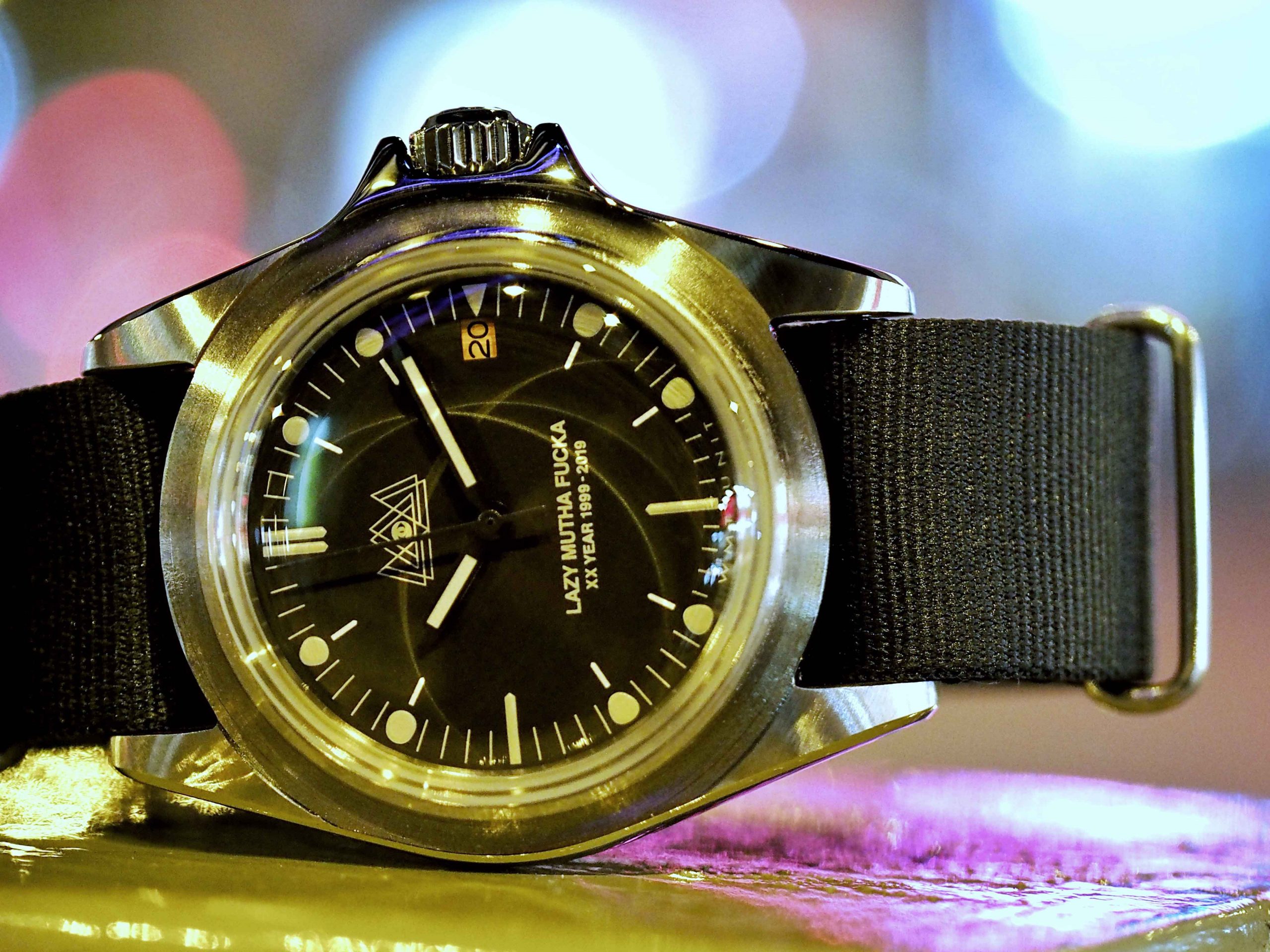 WMT Watches LMF “20 Years Anniversary” Limited Edition 100 PC ” / Nato Strap
