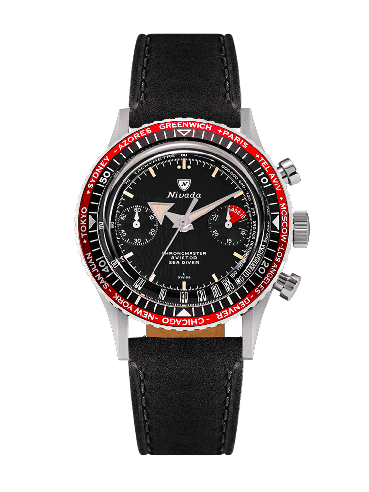 Nivada Grenchen Broad Arrow N INTER.BEZEL - Manual