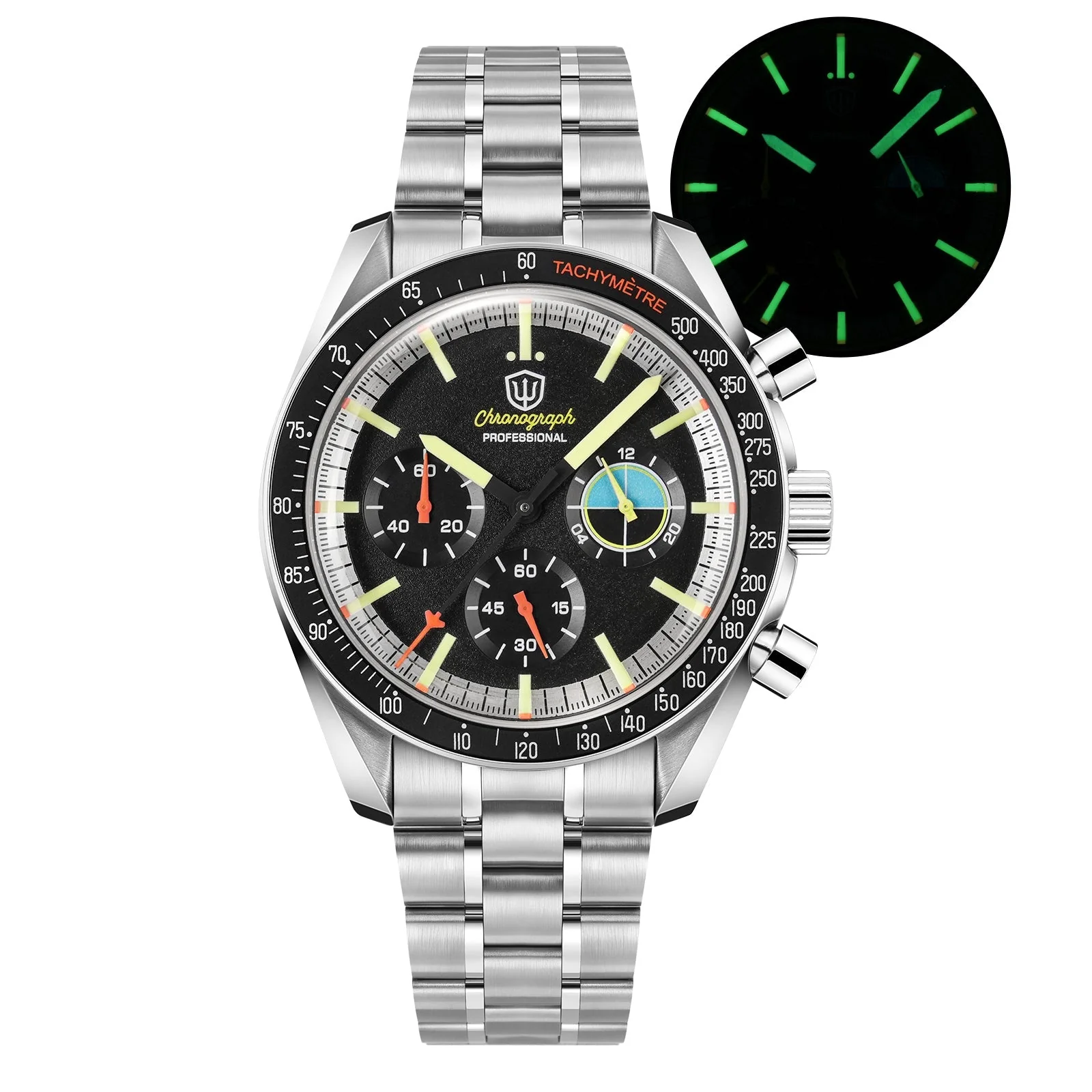 Thorn Watchdives 39mm VK63 Chronograph Watch WD1863
