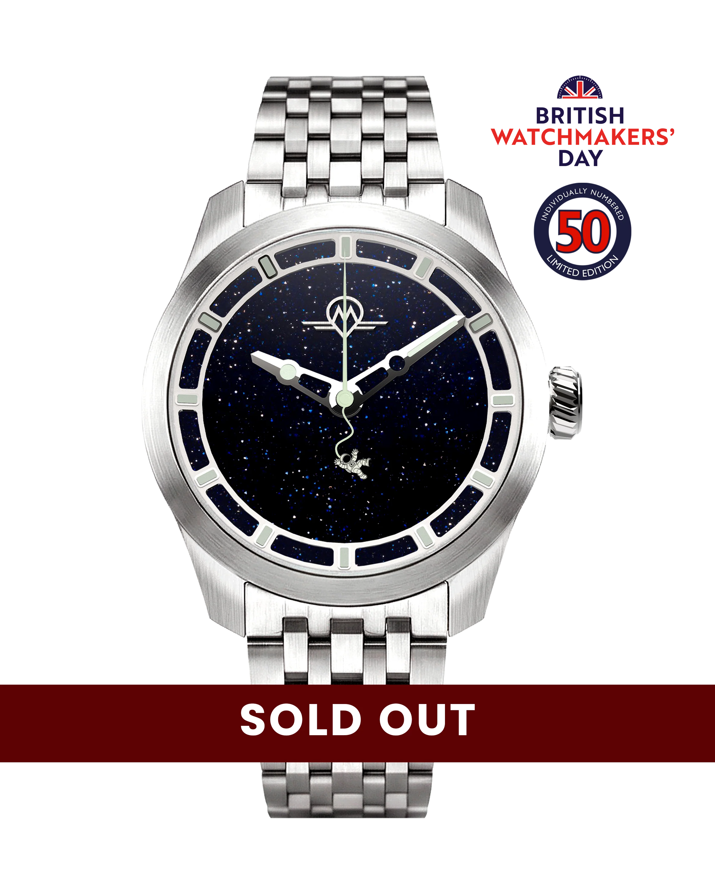 Monro MONRO LUNA ADVENTURE MLA-LIS LOST IN SPACE, 9039 Automatic Watch, 39mm Stainless Steel