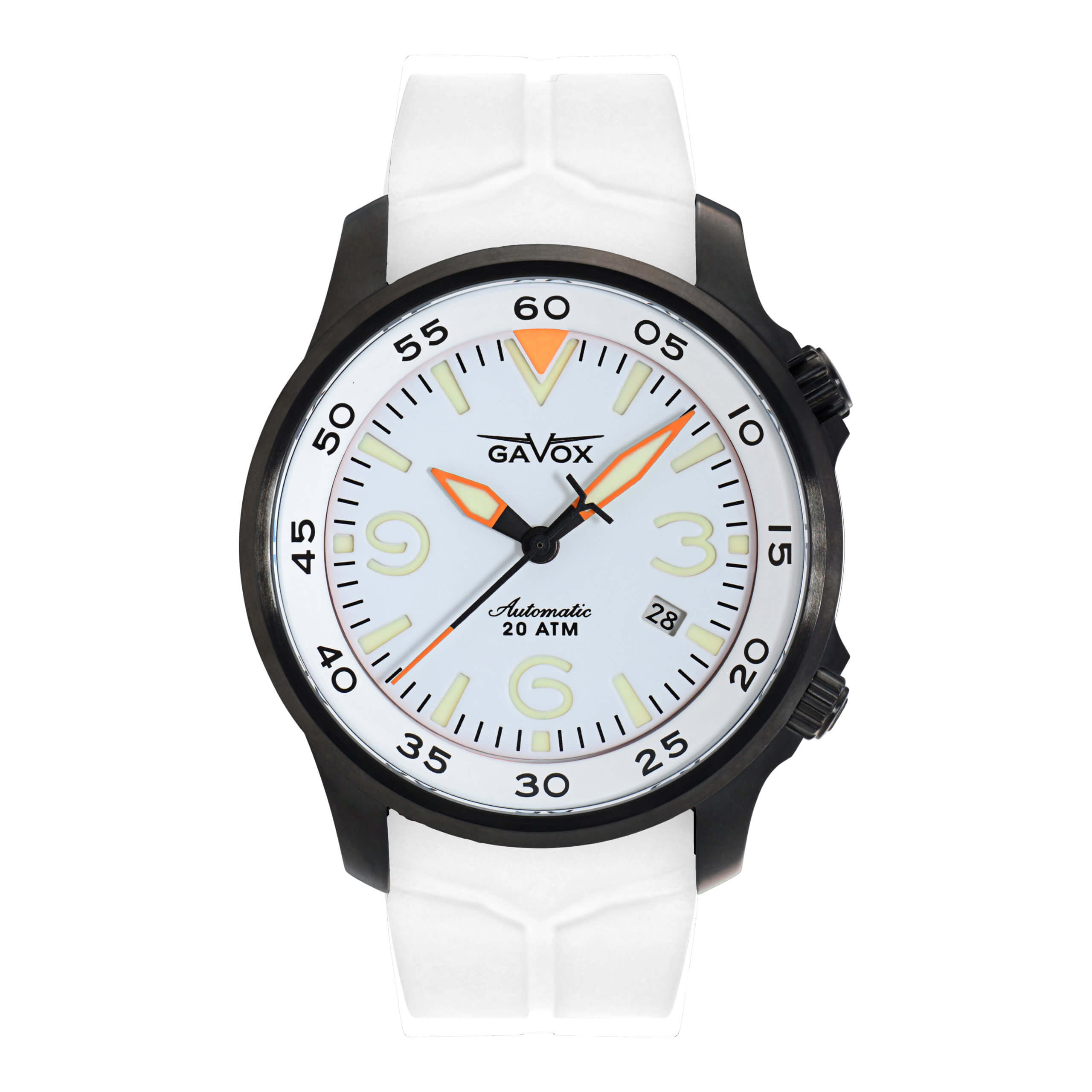 Gavox Gavox AviDiver (Winter White PVD) (white strap)