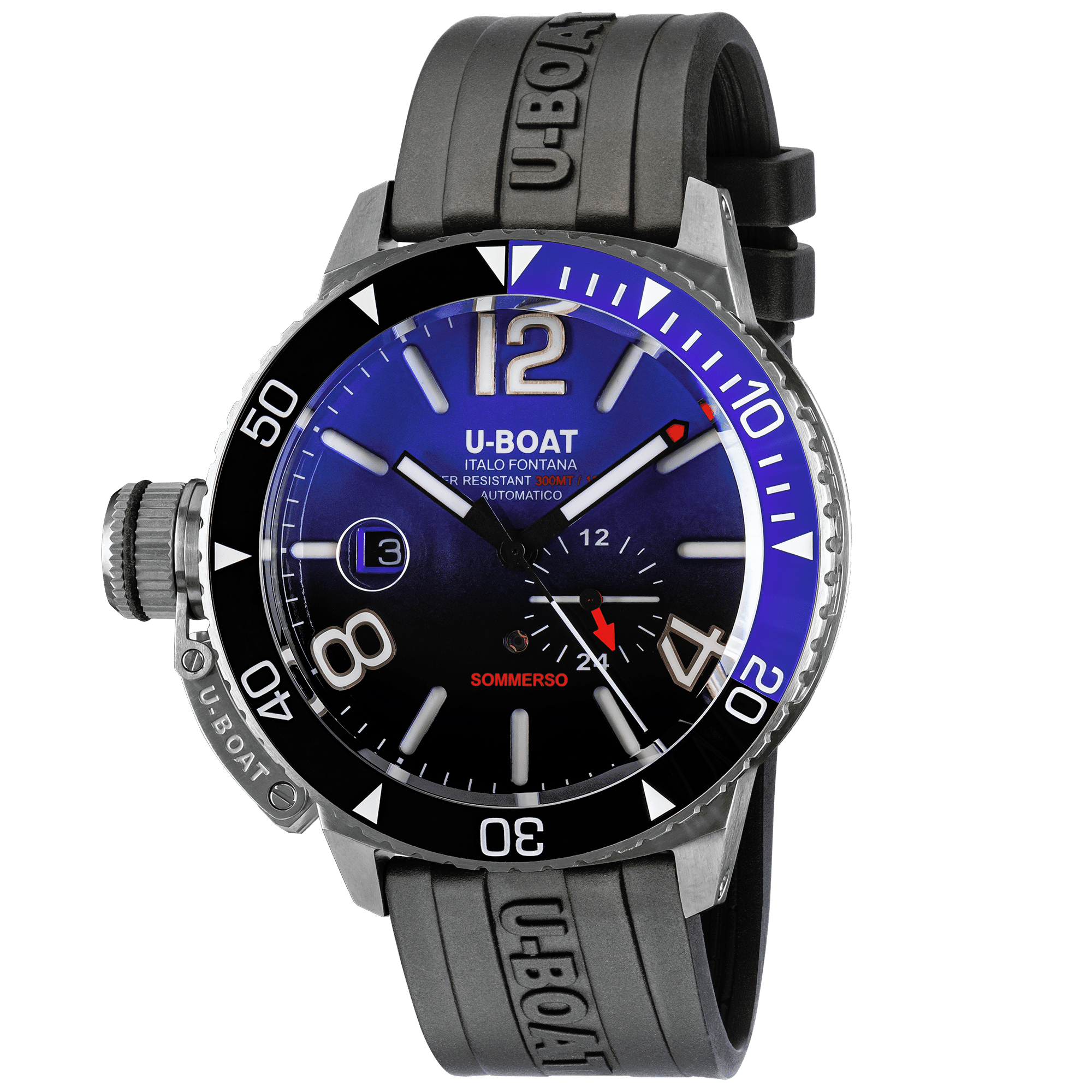 U-Boat SOMMERSO CERAMIC BLUE
