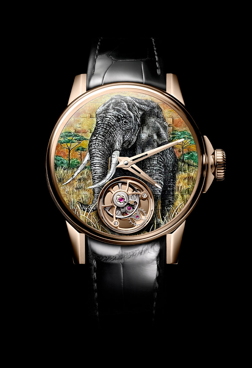Louis Moinet Tourbillon Puzzle Elephant LM-135.50.EL