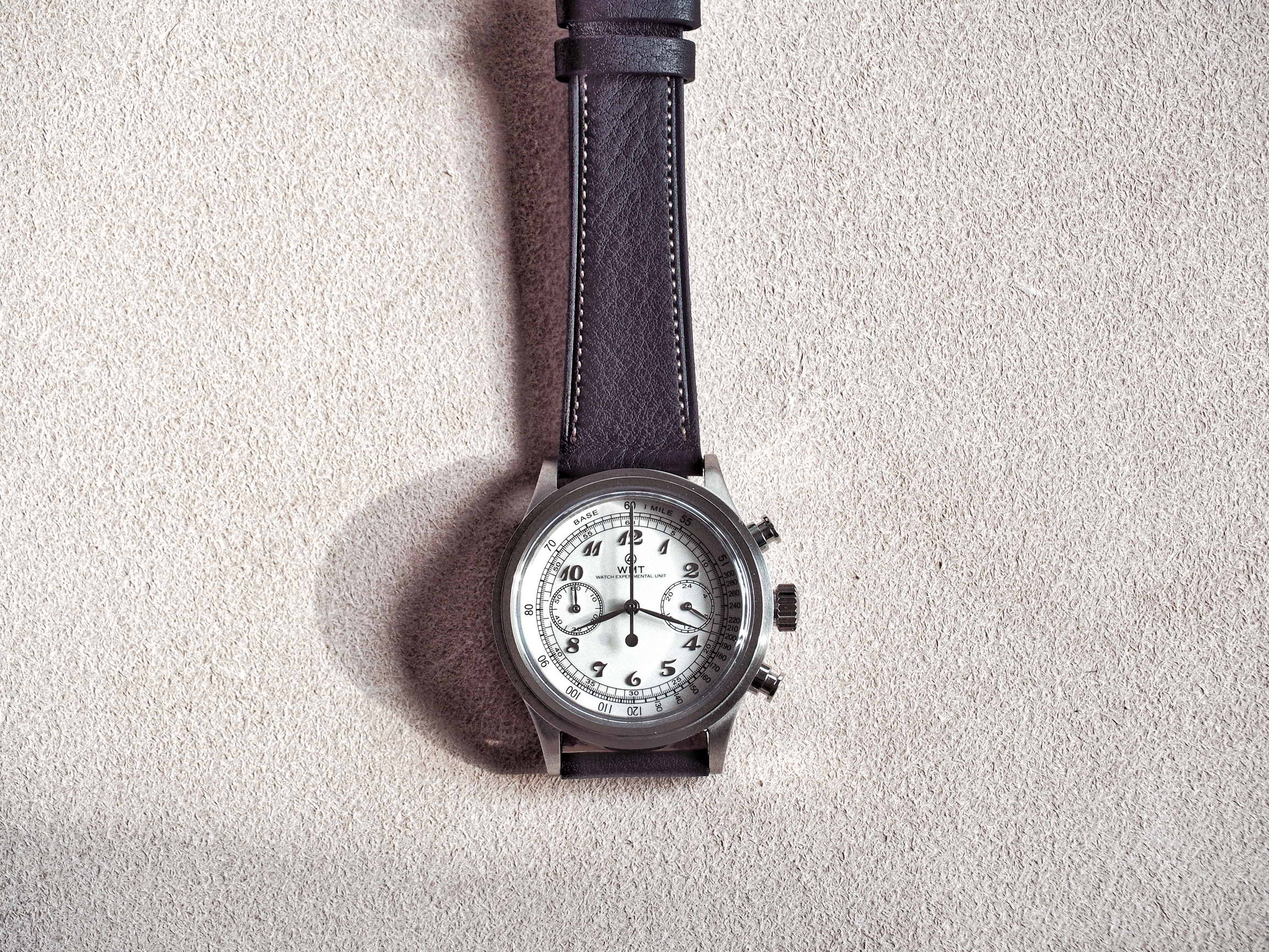 WMT Watches Grumman – Glossy White dial