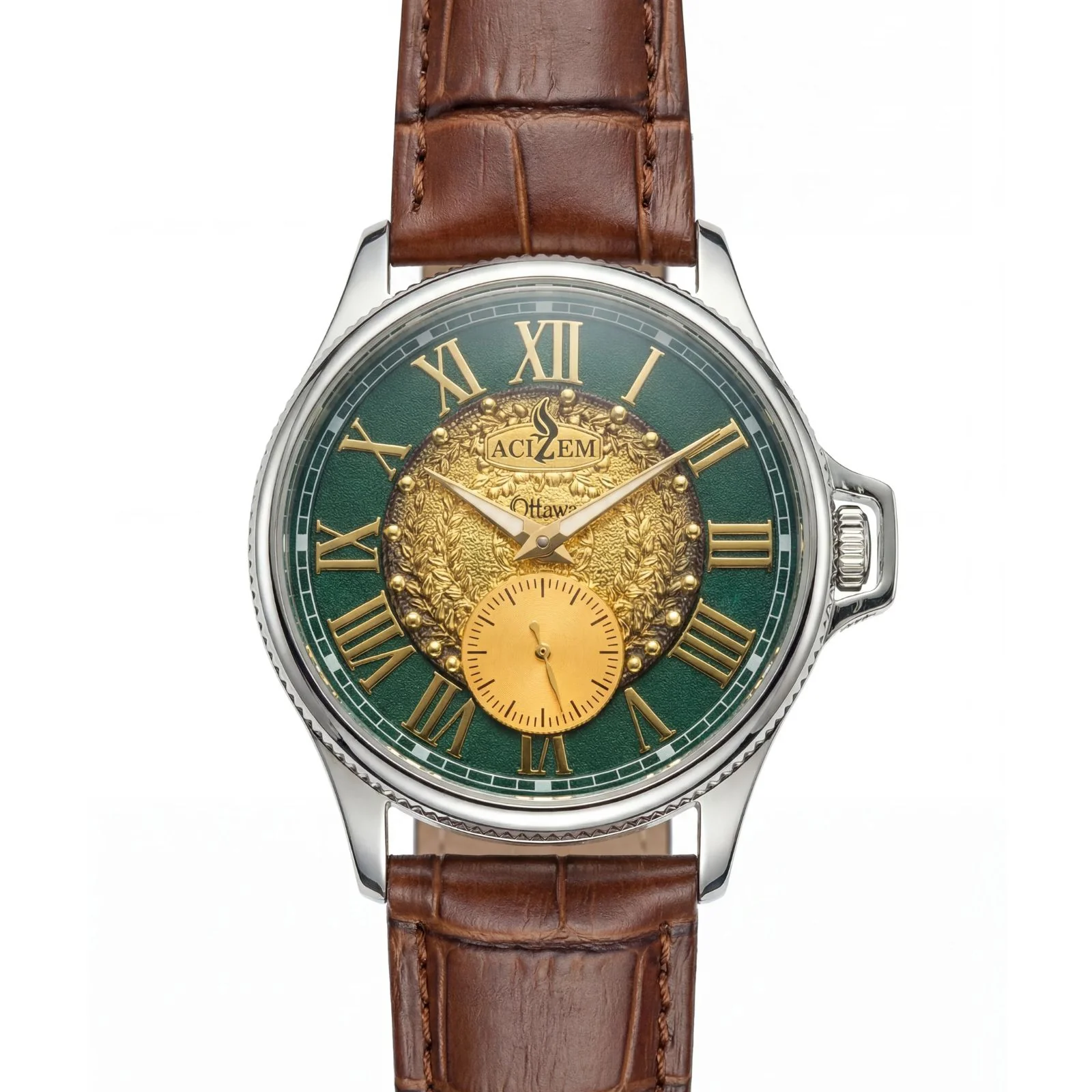 ACIZEM Olive Crown Emerald