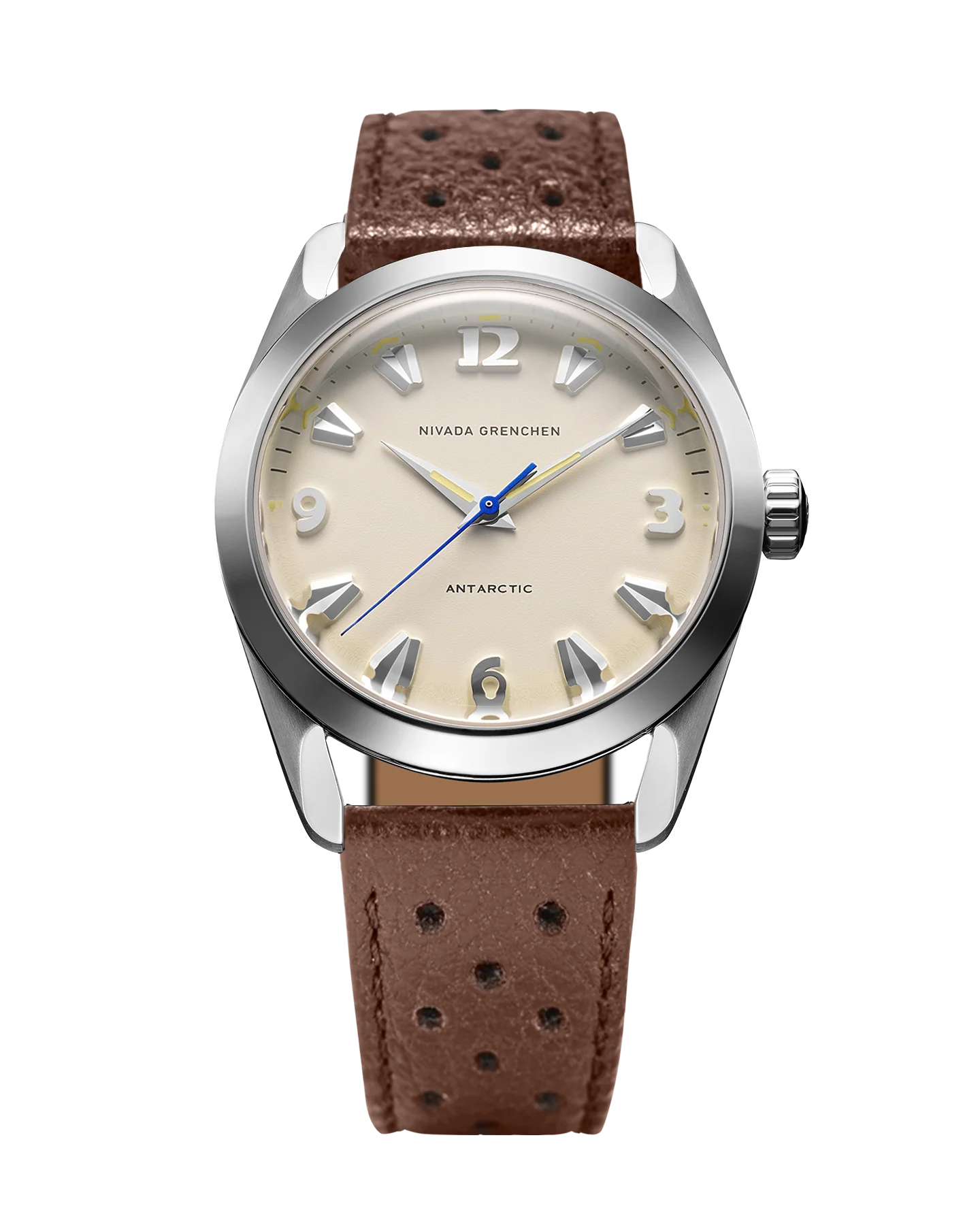 Nivada Grenchen ANTARCTIC EGGSHELL BEIGE LUMINOVA - 35mm