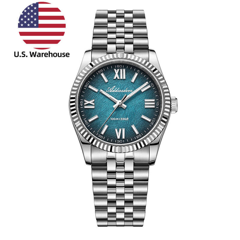 Addiesdive U.S. Warehouse -ADDIESDIVE 36mm DJ Homage Men Watch AD2512