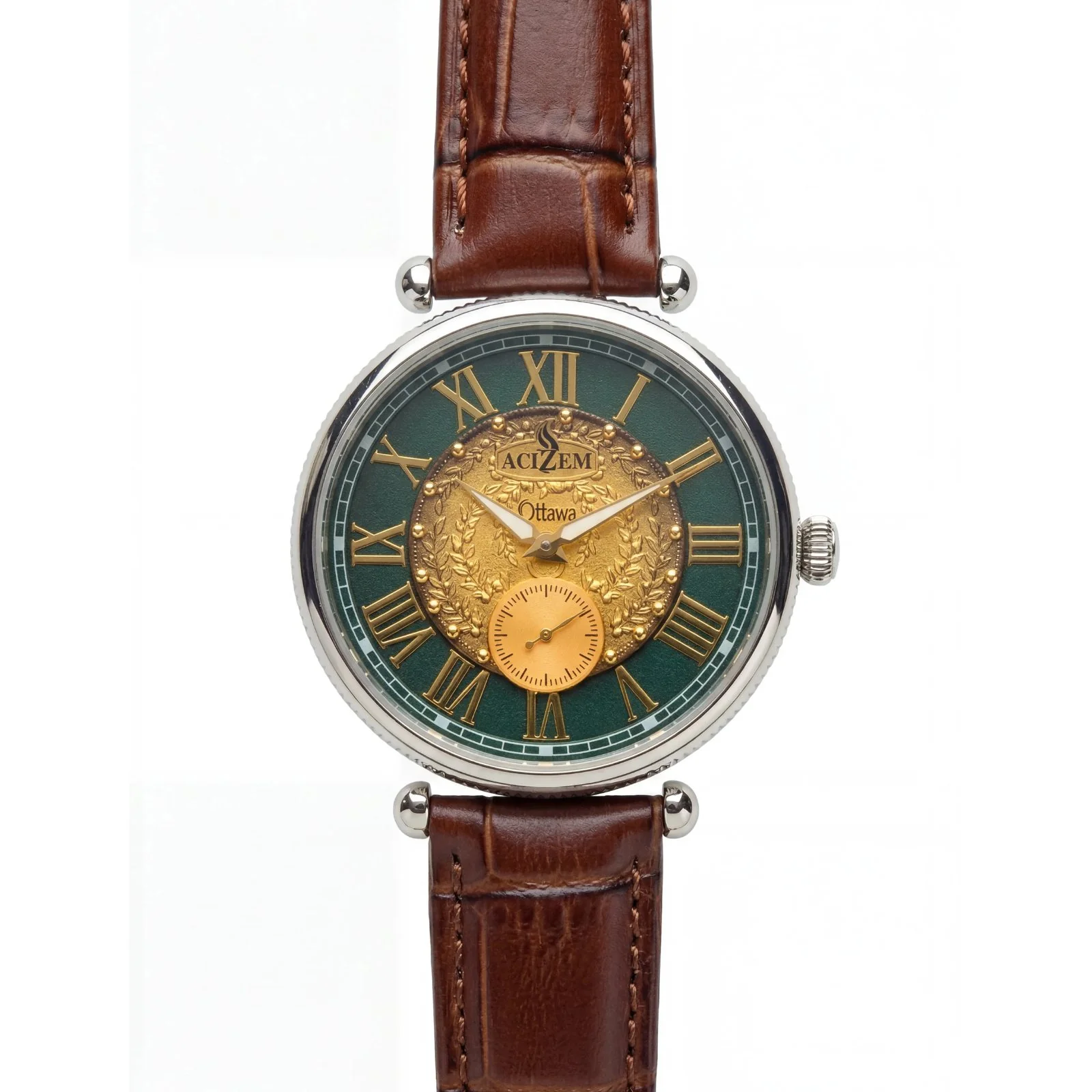 ACIZEM Olive Crown Emerald