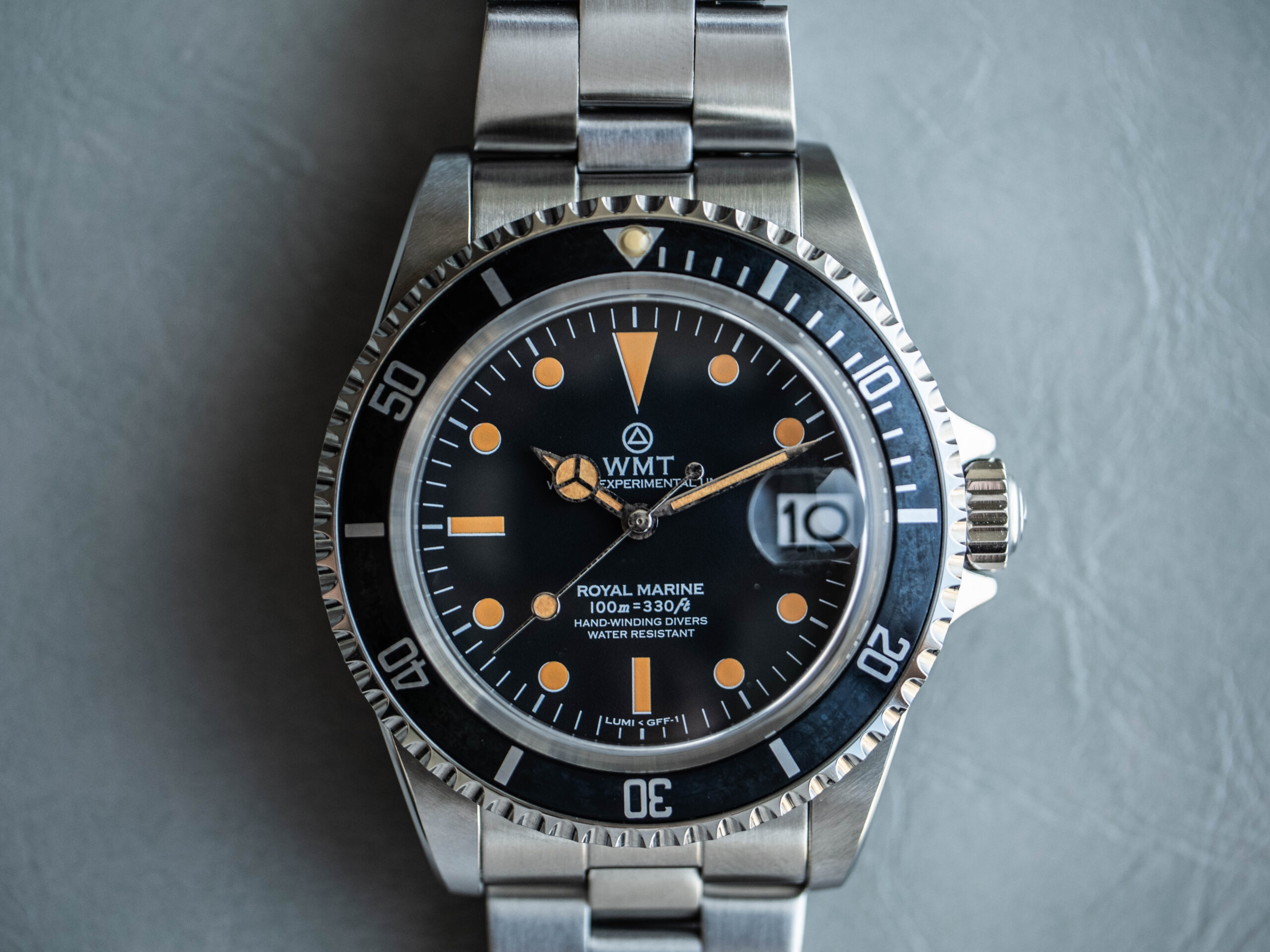 WMT Watches Royal Marine – Pumpkin dial edition