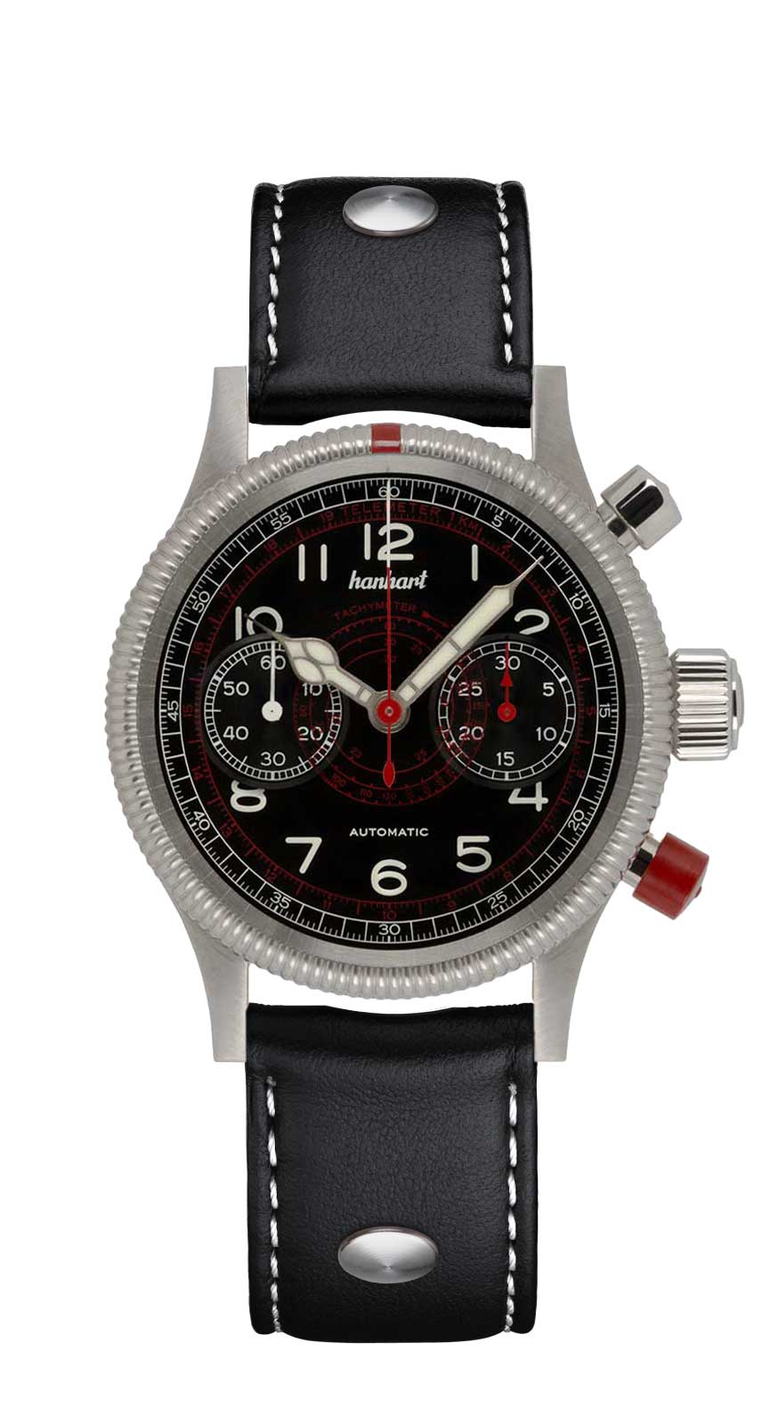 Hanhart PIONEER TachyTele schwarz, 40 mm