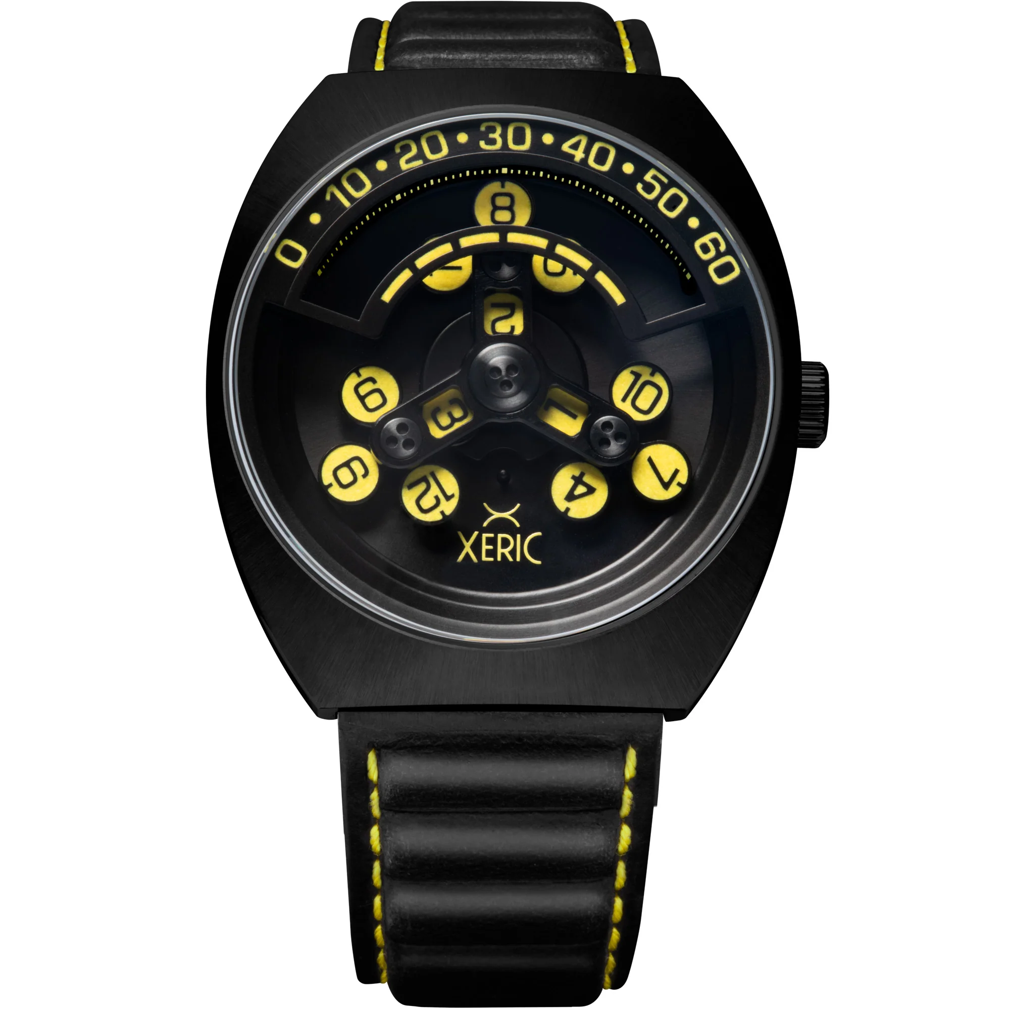 Xeric Scrambler Automatic Wandering Hour Black Yellow