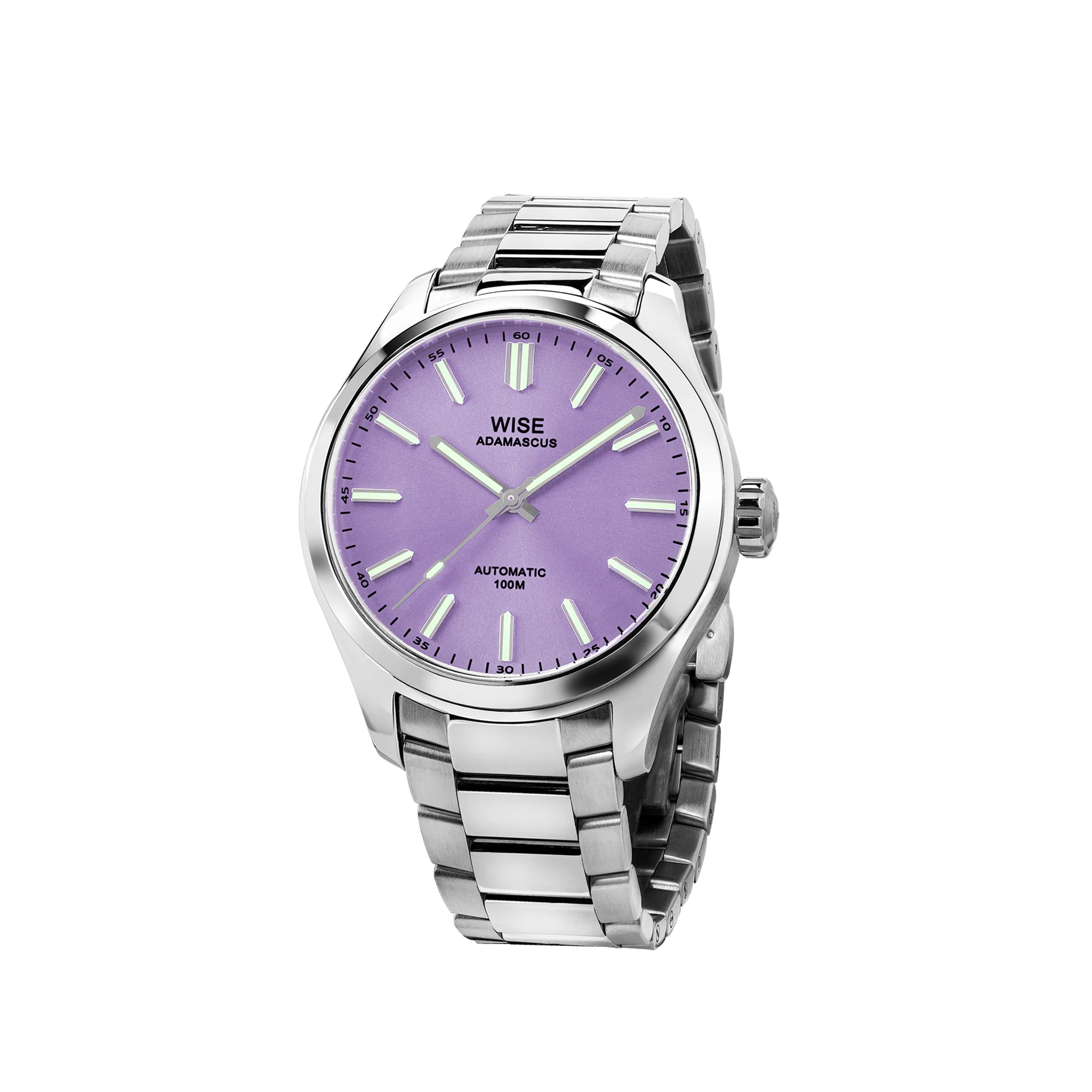 WISE ADAMASCUS AD970 Stainless 904L (39 mm.)