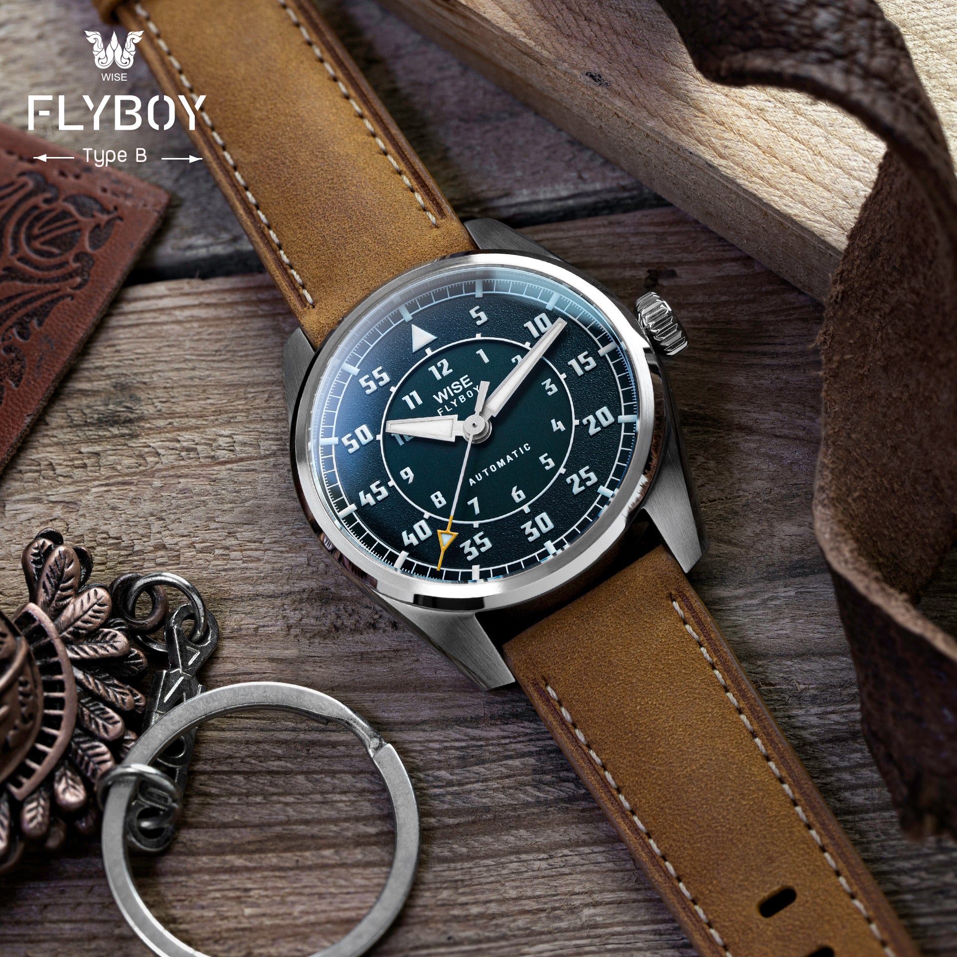 WISE FLYBOY FLB-14 Type B Stainless Steel 904L