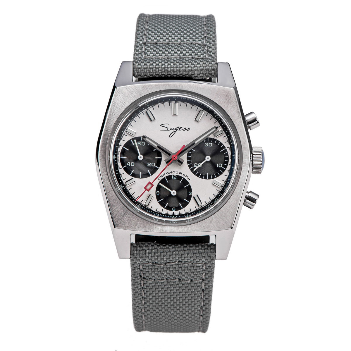 Sugess Chrono Heritage S419 Chronograph Panda Dial