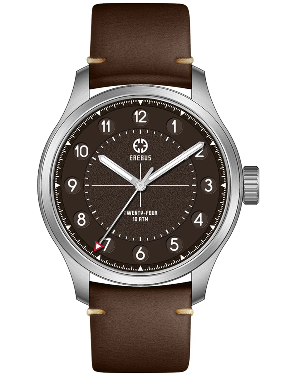 Erebus Watches Twenty-Four 40 Brown
