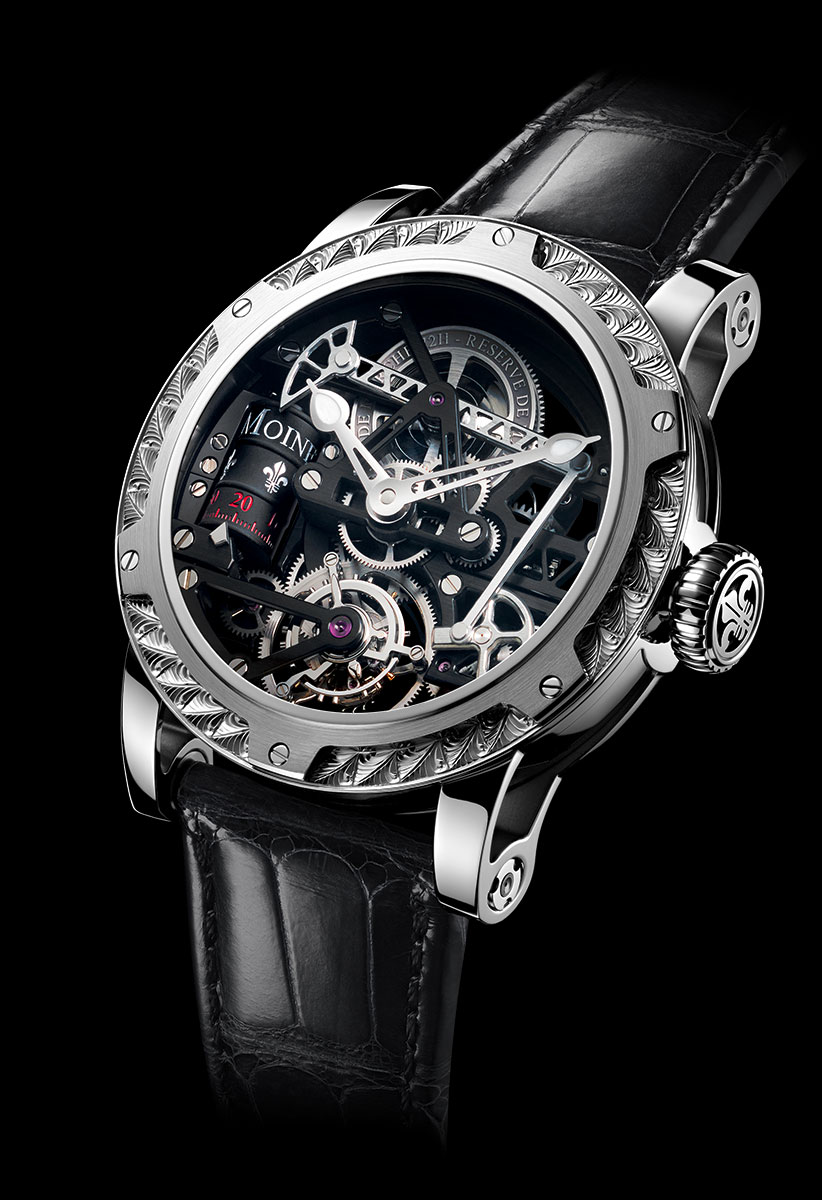 Louis Moinet Black Gold Derrick LM-43.70G.03N