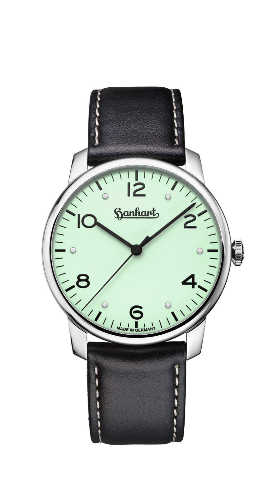 Hanhart Silva Pistachio, 38,5 mm