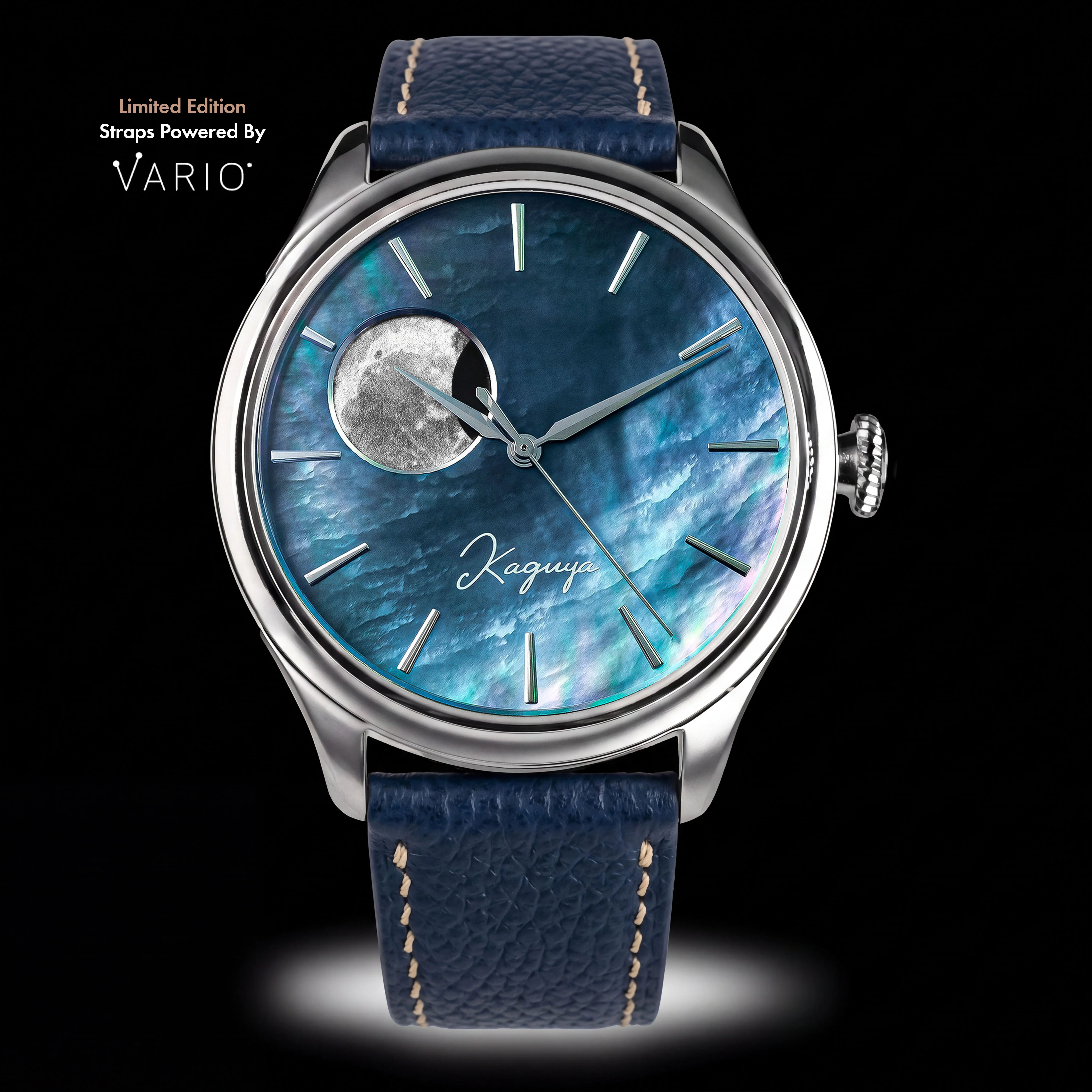 Wancher Watch Dream Moonphase Kaguya - MURASAKI BLUE