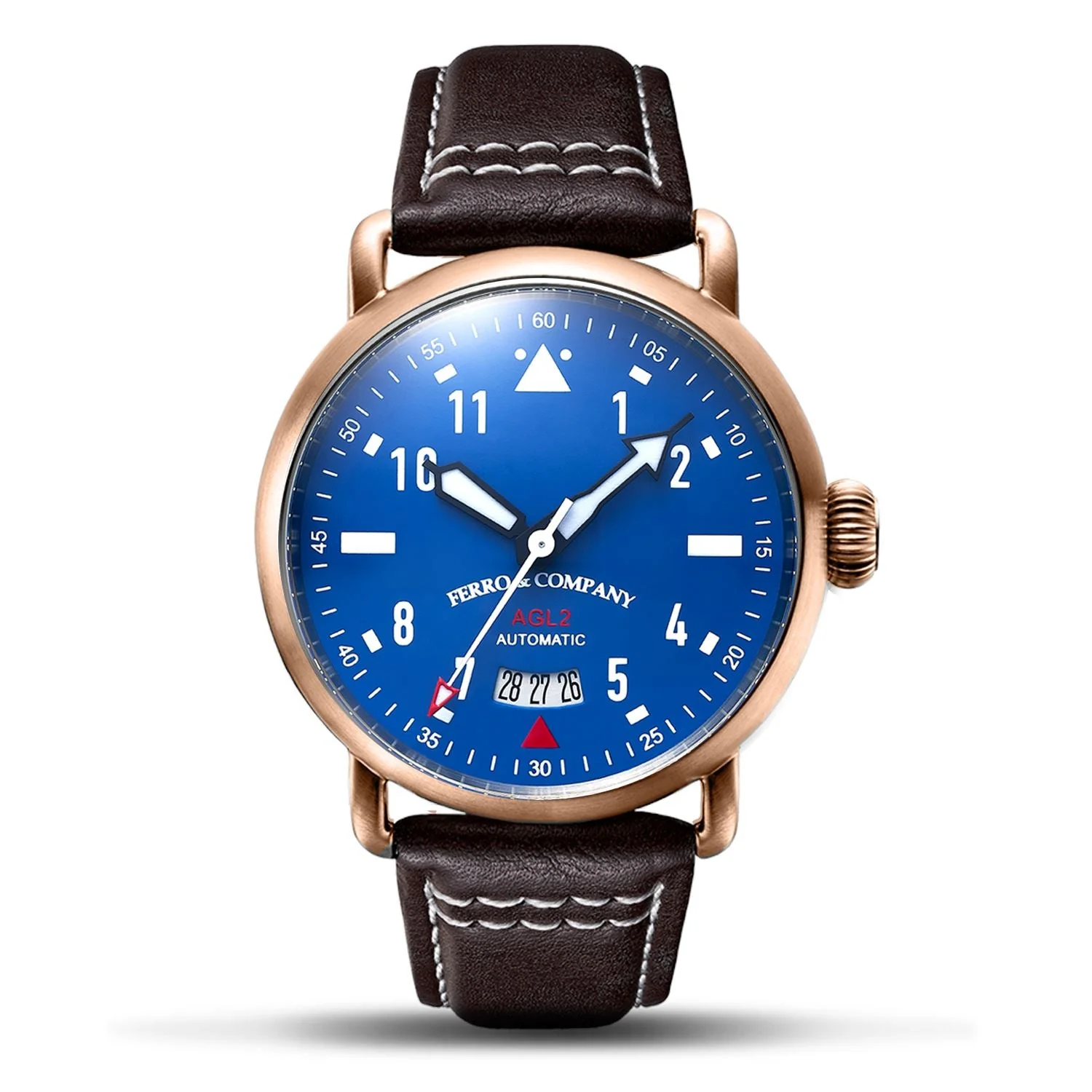 Ferro & Co AGL 2 Automatic Blue / Rose Gold