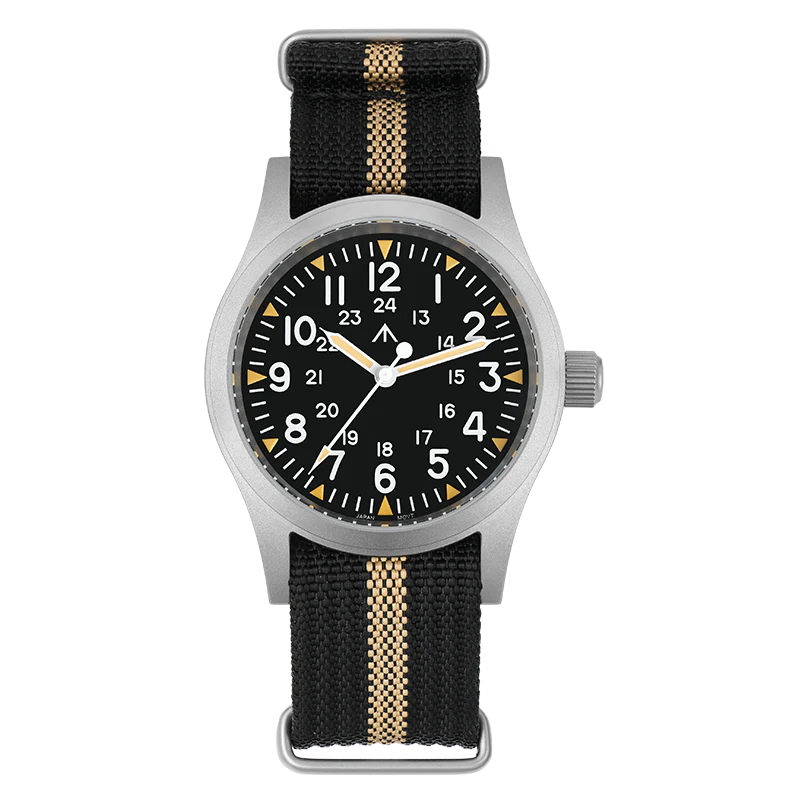 Militado Militado 38mm Sapphire Crystal Field Military Watch ML05