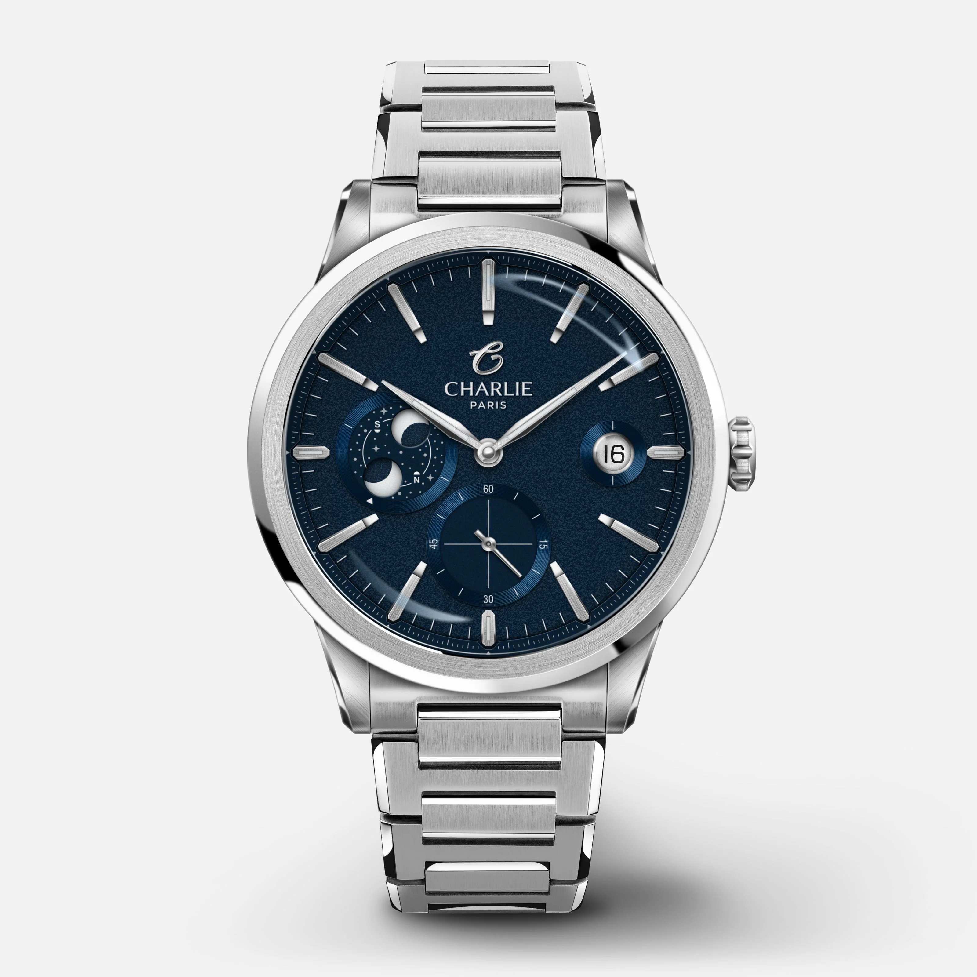 Charlie Paris ALLIANCE - Phase de lune - Bleu