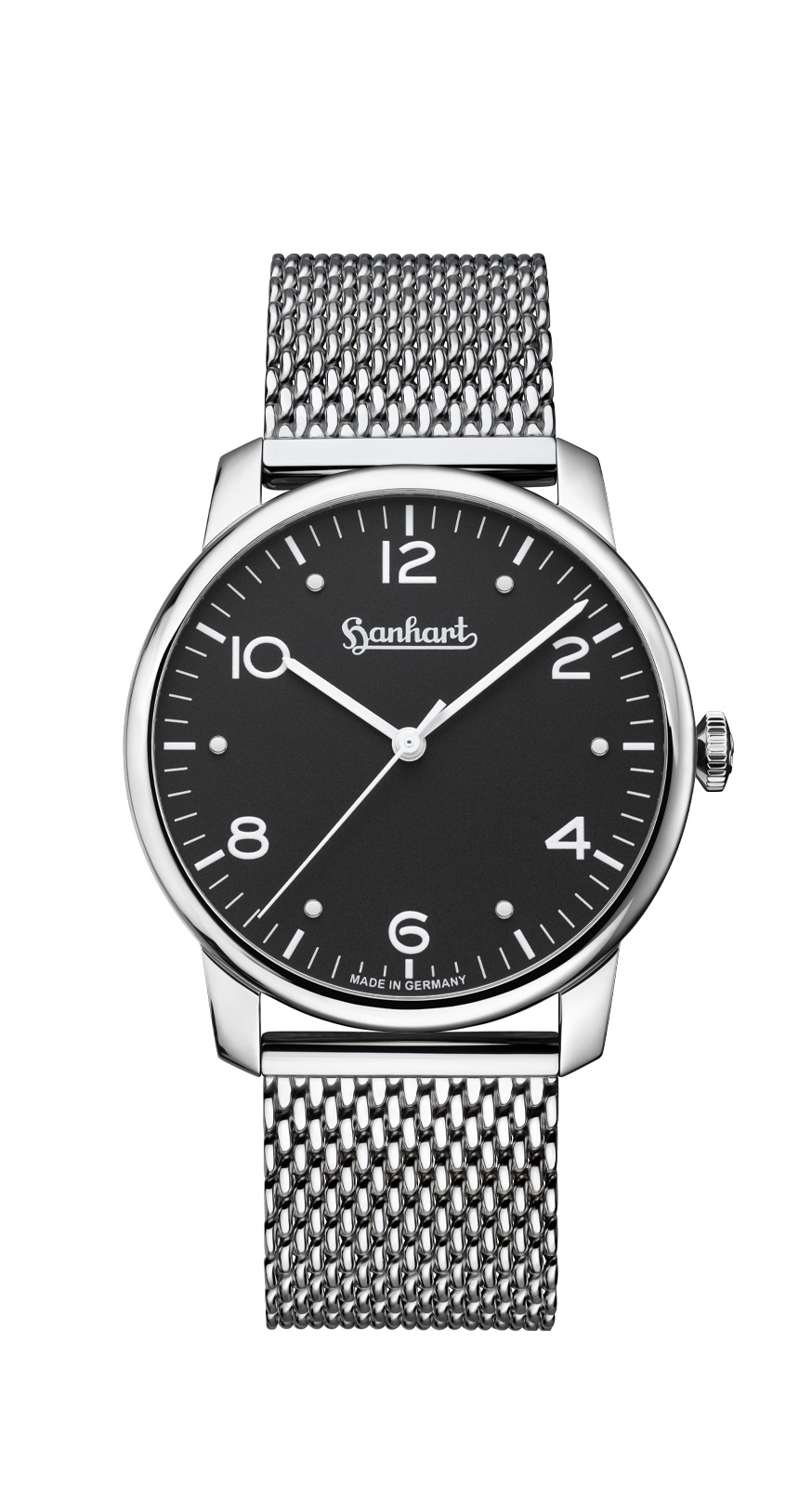 Hanhart Silva Schwarz, 38,5 mm