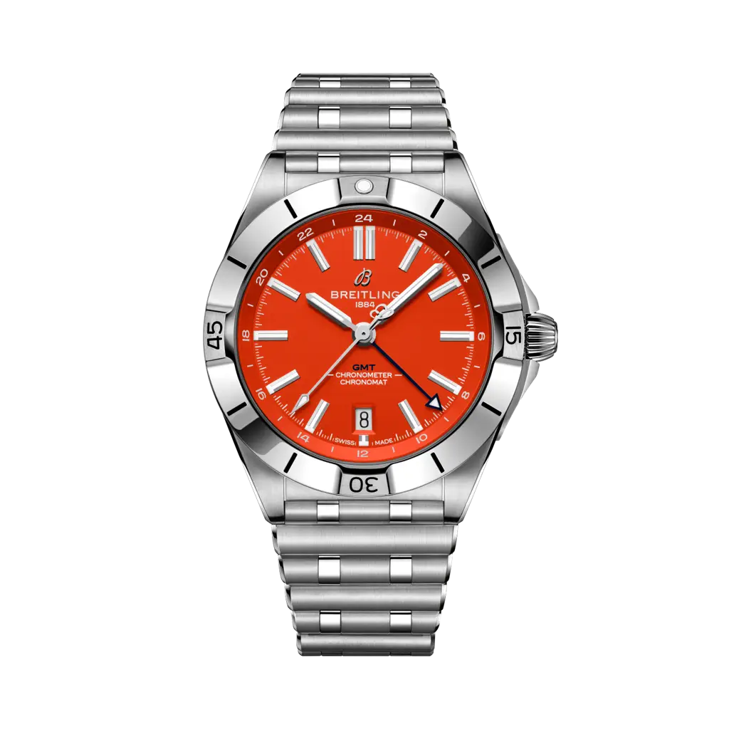 Breitling Chronomat Automatic GMT 40 NFL Denver Broncos Edition