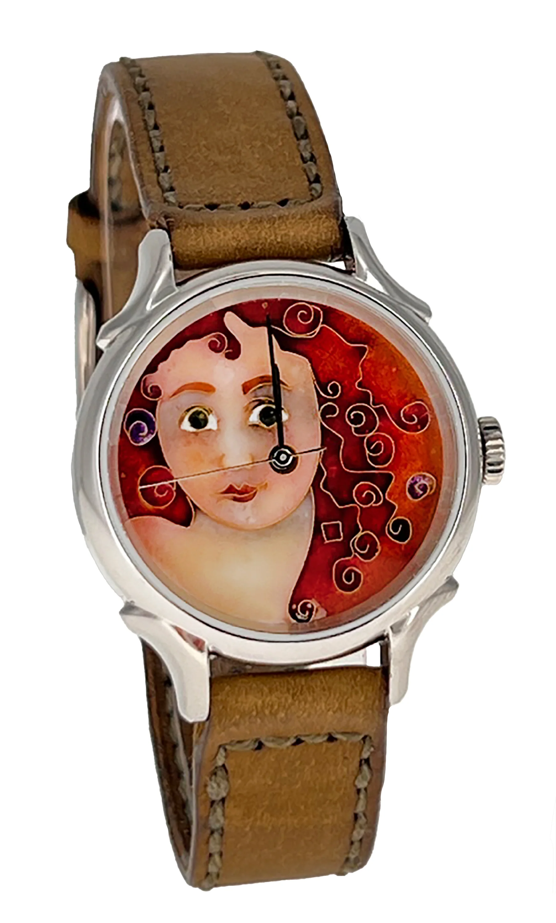 Celeste Watch Company Cloisonné Seema Lilias by Merry-Lee Rae