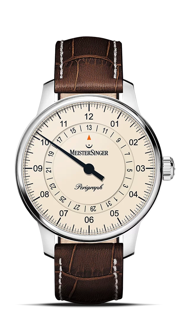 MeisterSinger Perigraph 38mm – Elfenbein