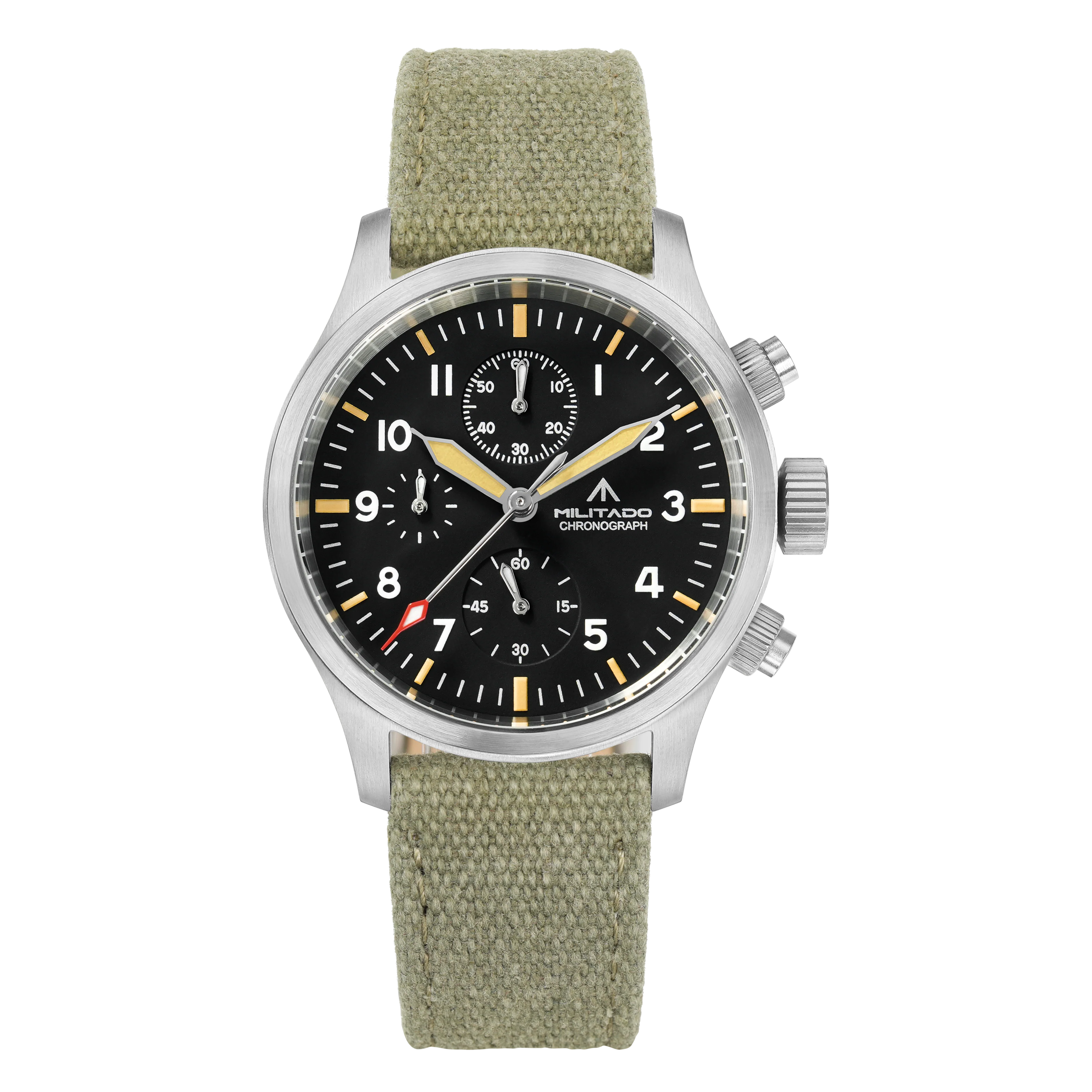 Thorn ★New Arrival★ Militado Retro 39mm Chronograph Watch Ml1868-3