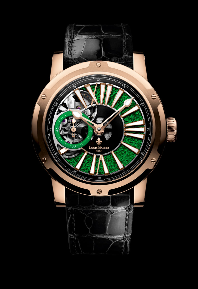 Louis Moinet Metropolis Magic Green LM-45.50.31