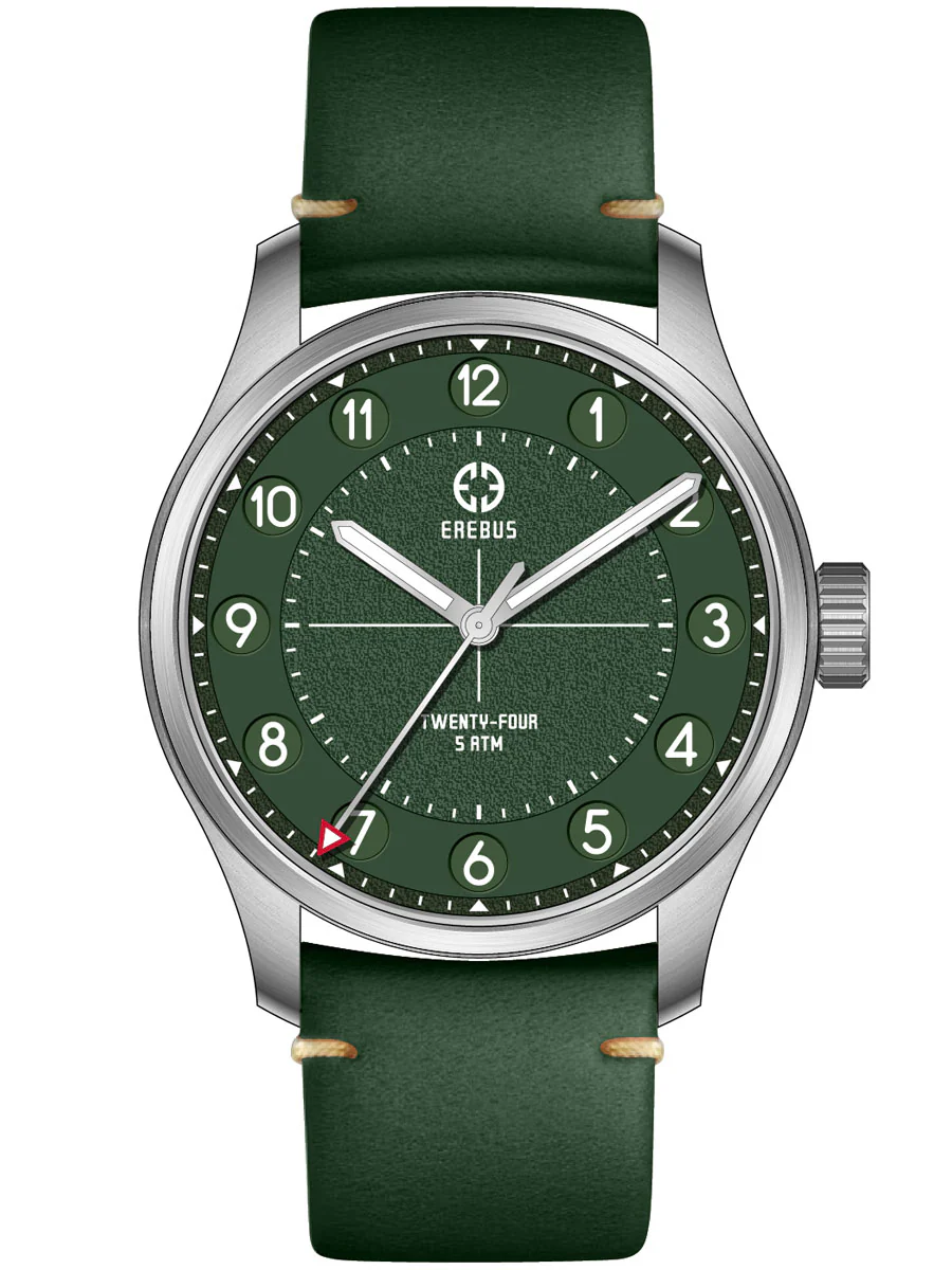 Erebus Watches Twenty-Four 38 Green