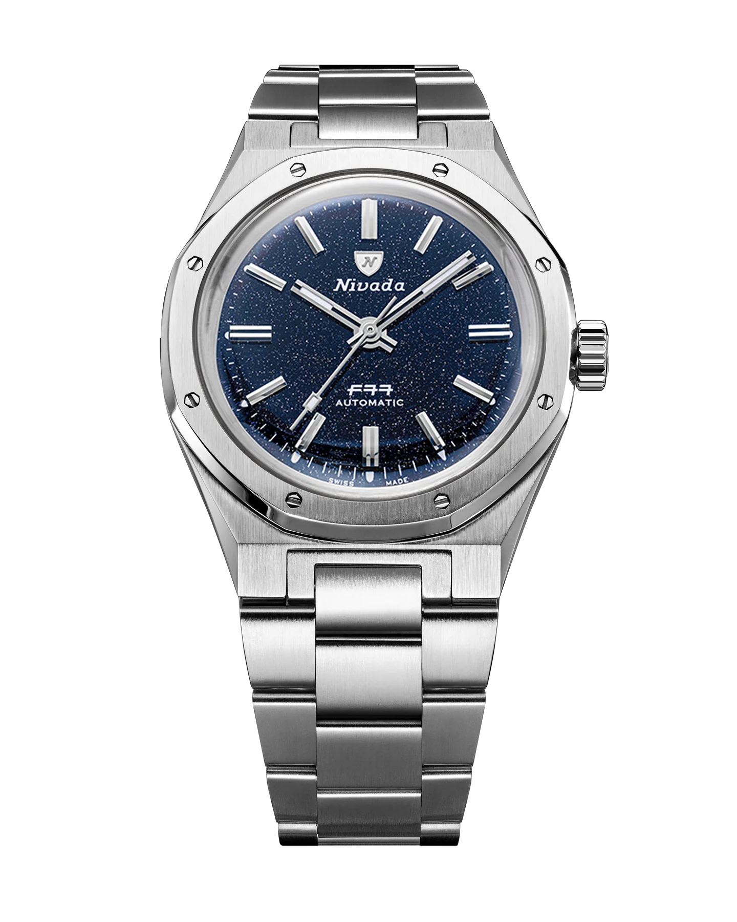 Nivada Grenchen F77 SST DARK BLUE AVENTURINE MK1 - 37MM