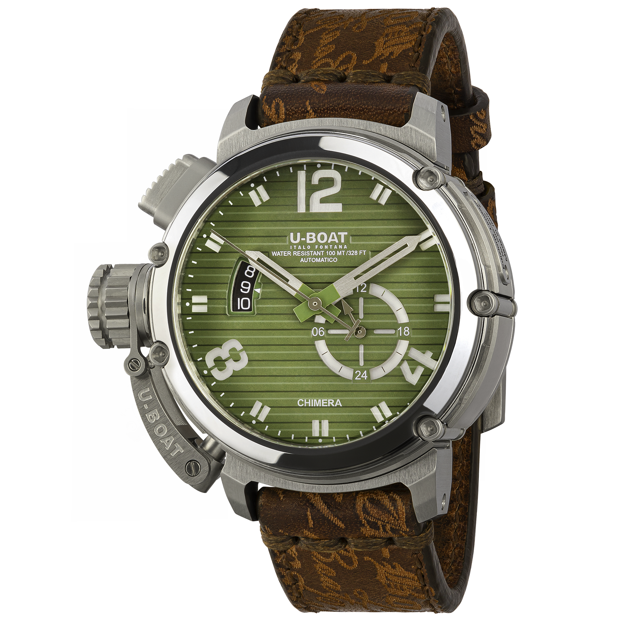 U-Boat CHIMERA 46MM SS VERDE