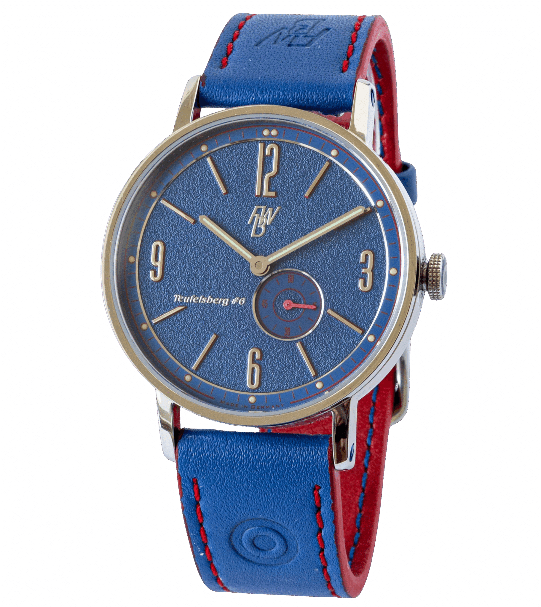 FineWatchesBerlin TEUFELSBERG Blau #6