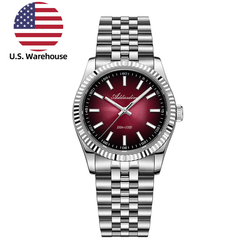 Addiesdive U.S. Warehouse -ADDIESDIVE 36mm DJ Homage Men Watch AD2073