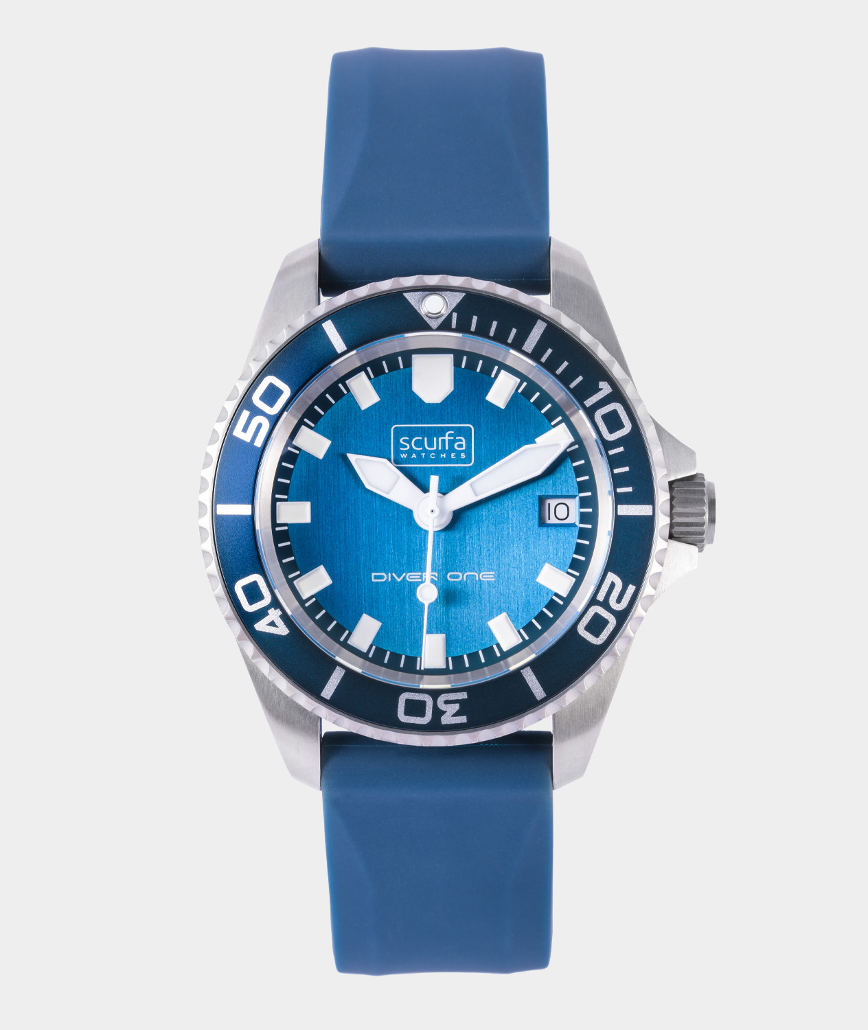 Scurfa Diver One D1-500 Titanium Proto Dial Blue 2021