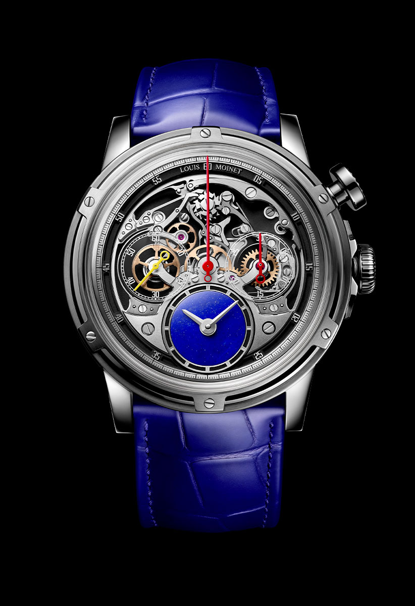 Louis Moinet Memoris Neo Lapis Lazuli LM-124.20.20